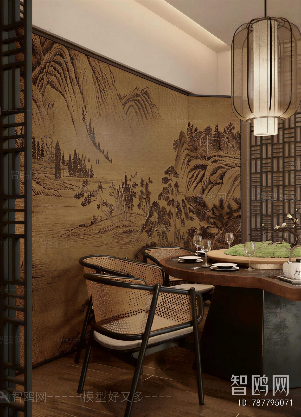 New Chinese Style Restaurant Box