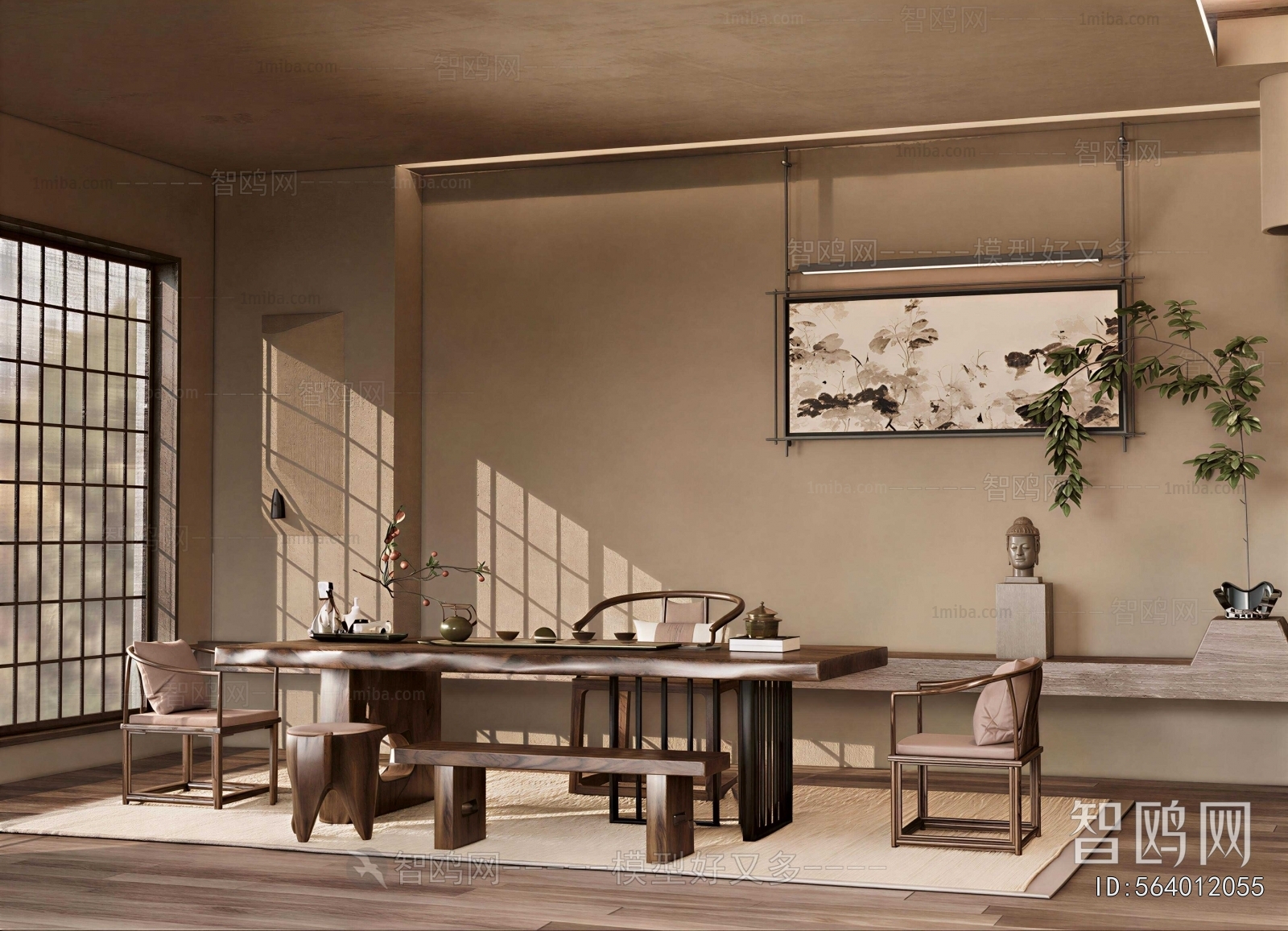 Wabi-sabi Style Tea House