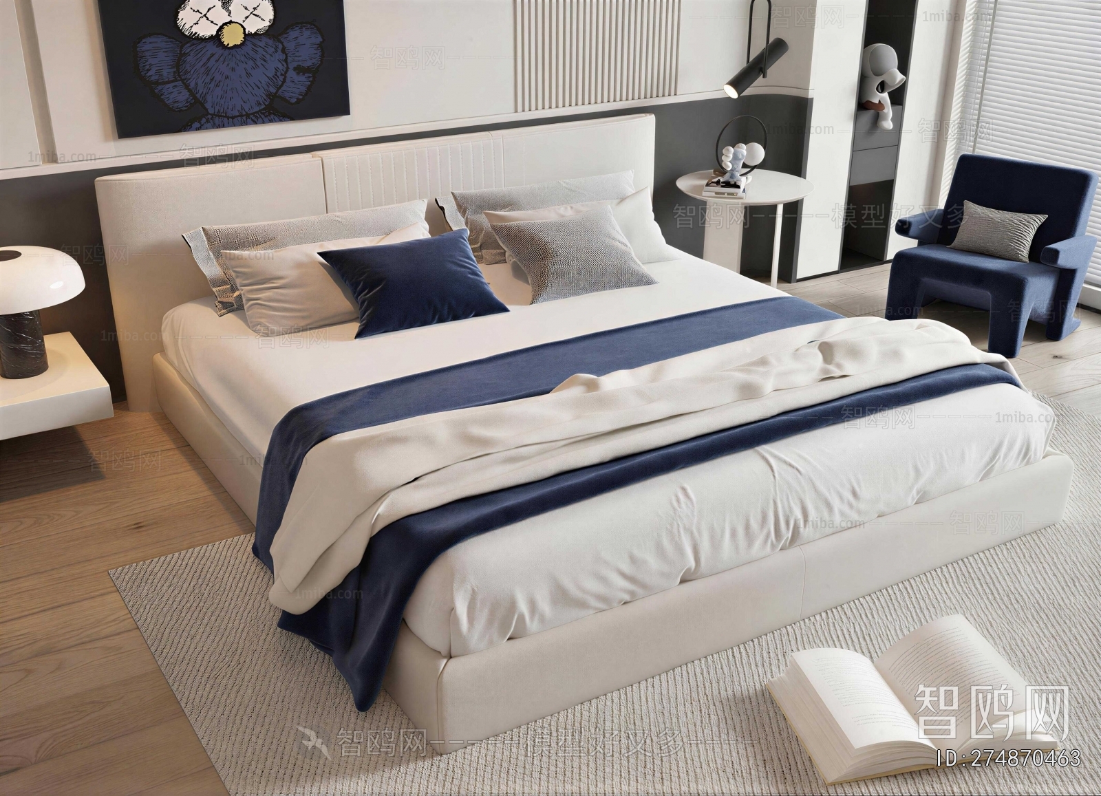 Modern Double Bed