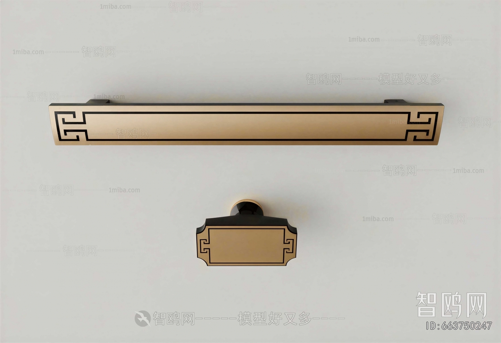 New Chinese Style Door Handle