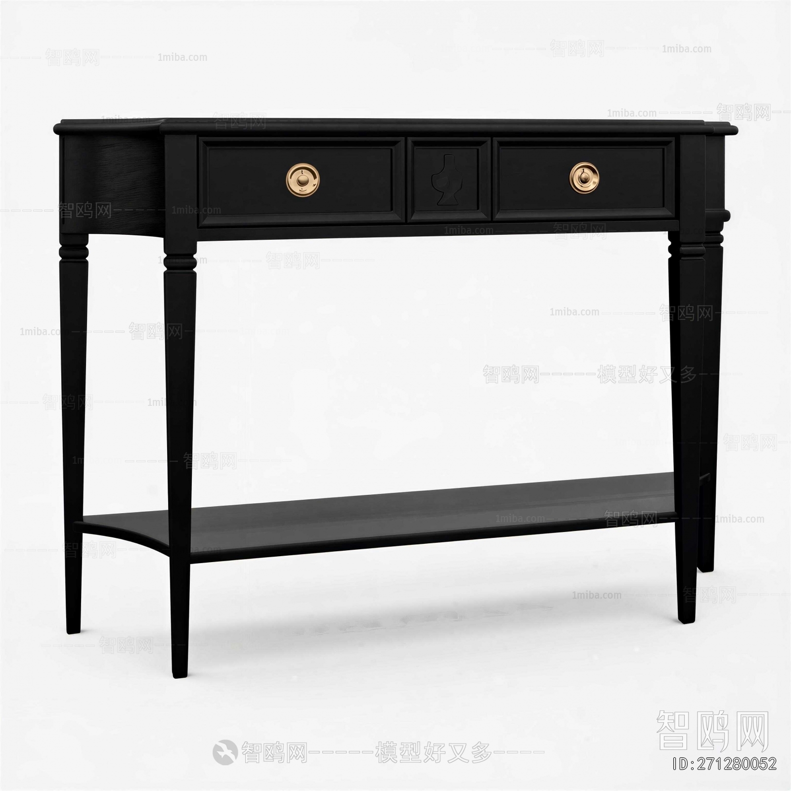 New Classical Style Entrance Cabinet