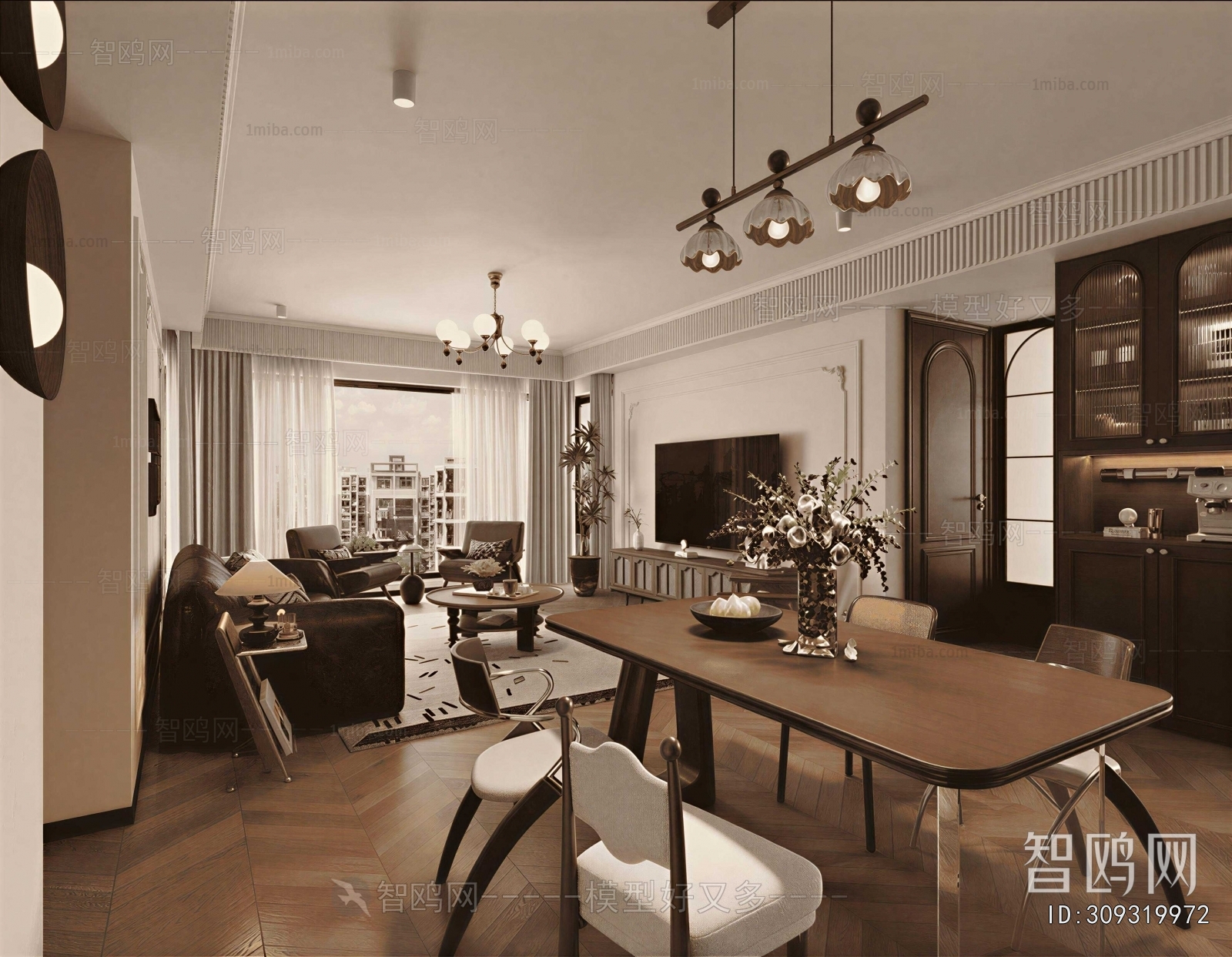 French Style Dining Room