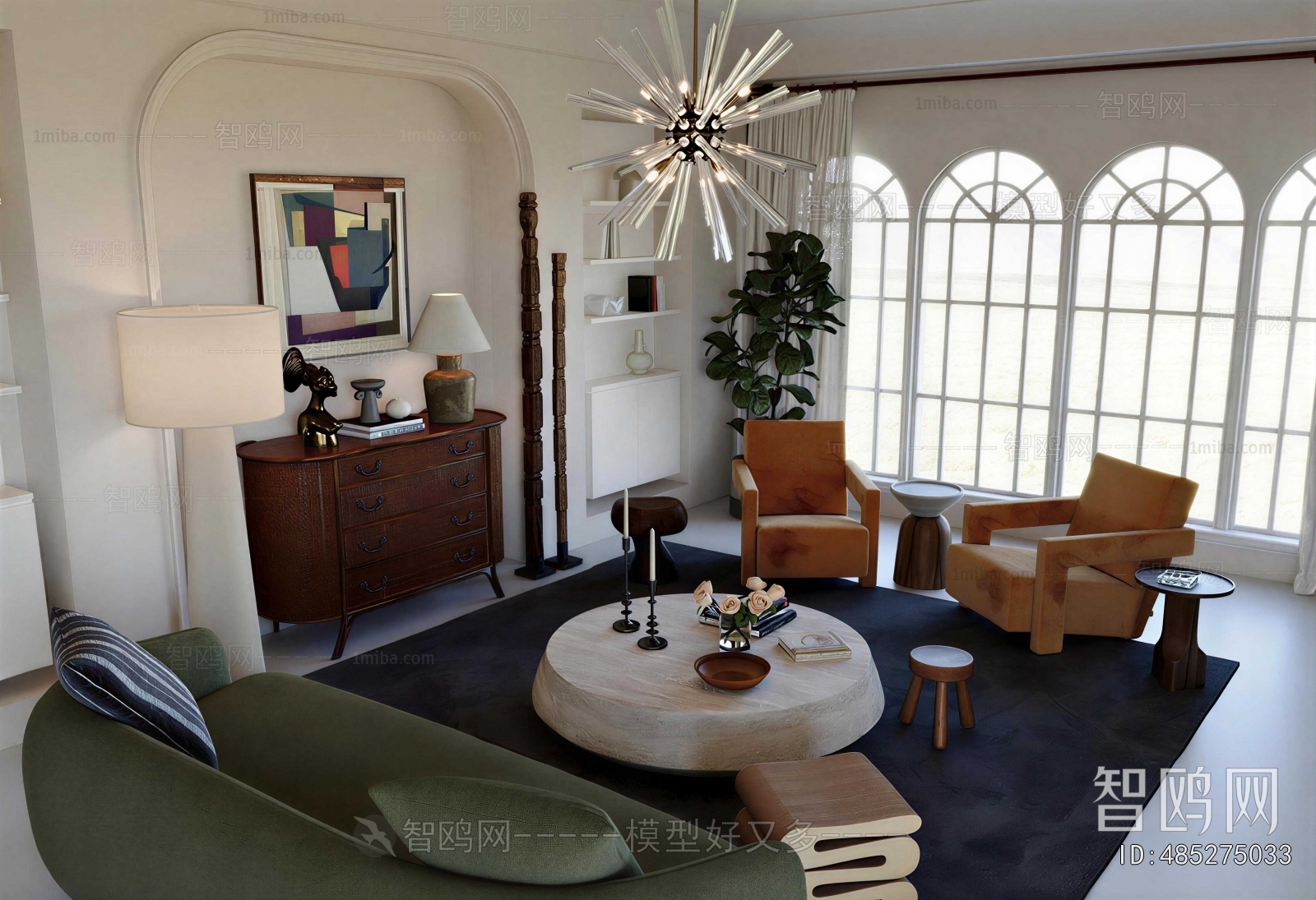 French Style A Living Room