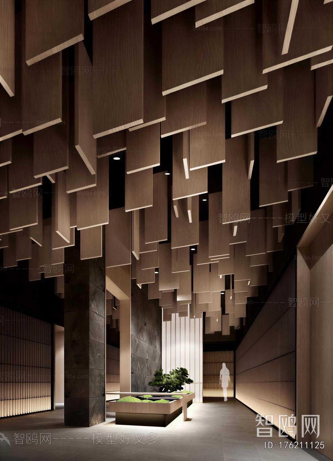 New Chinese Style Lobby Hall