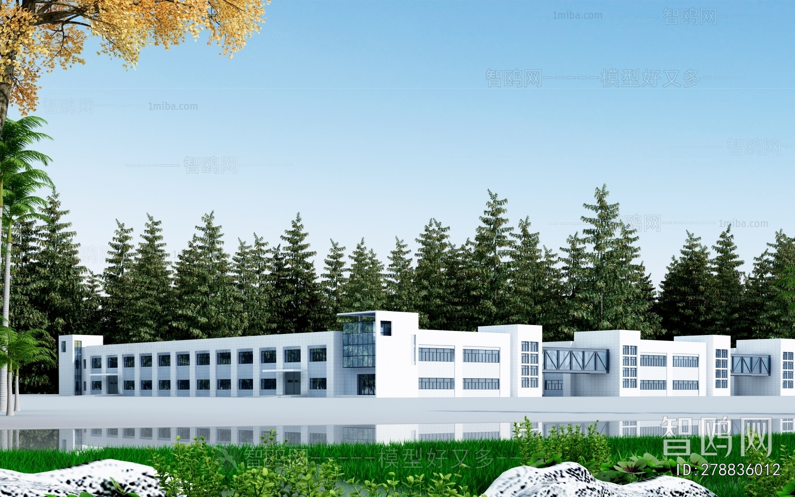 Modern Industrial Building