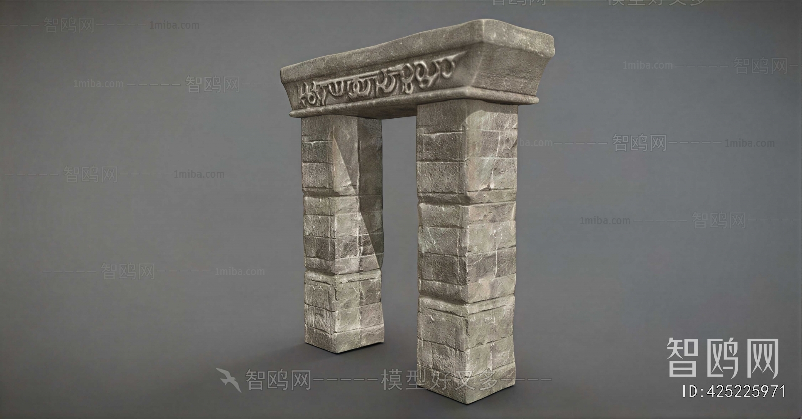Retro Style Building Component