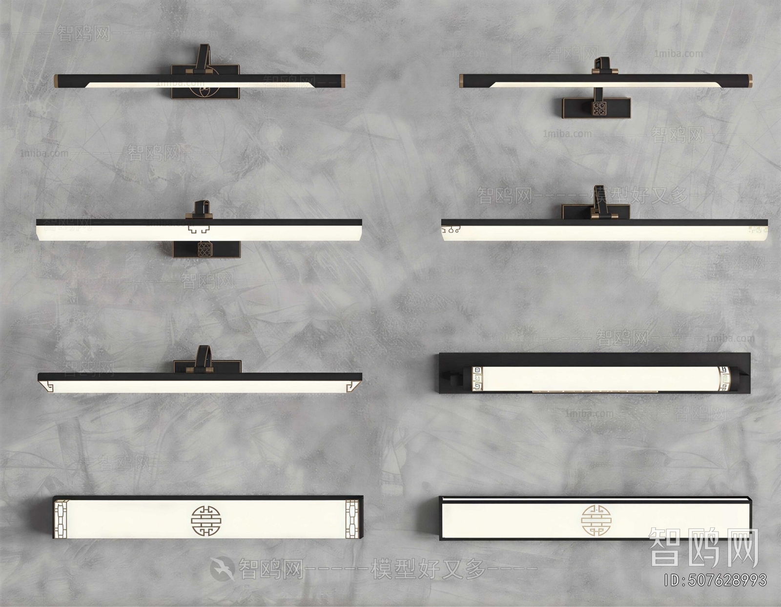New Chinese Style Mirror Light