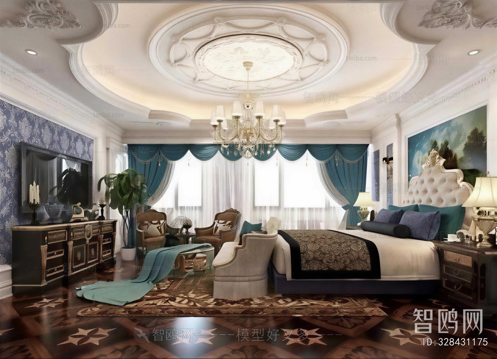 European Style Bedroom
