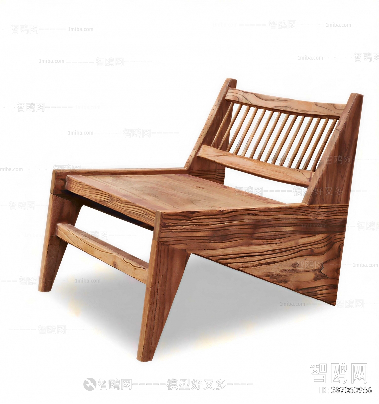 Wabi-sabi Style Lounge Chair