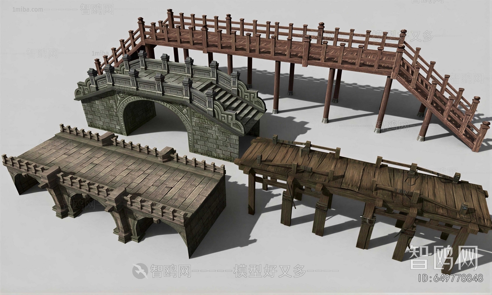 Chinese Style Building Component