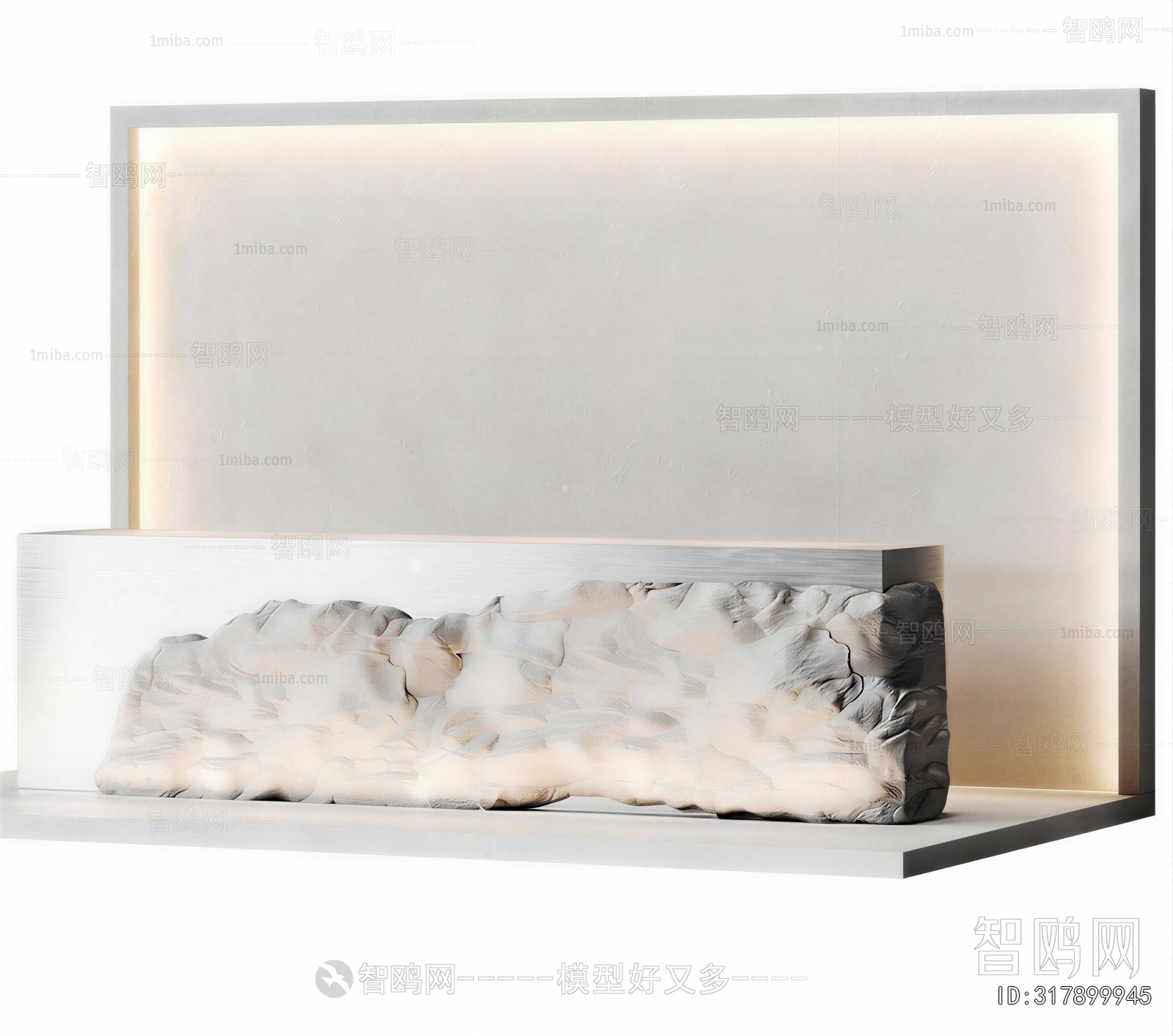 Wabi-sabi Style Reception Desk