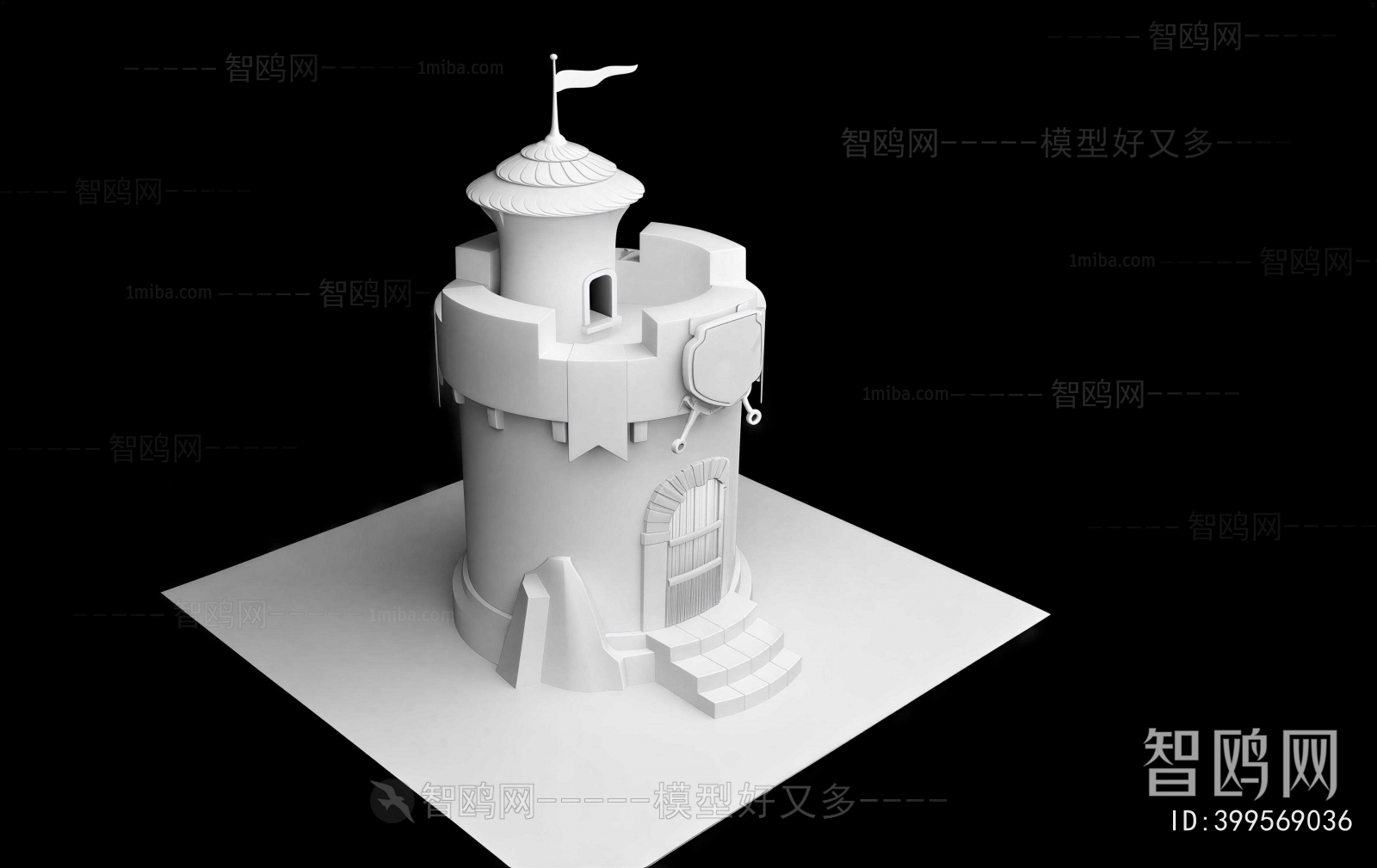 European Style Cartoon House