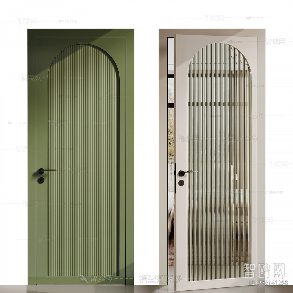 Modern Single Door