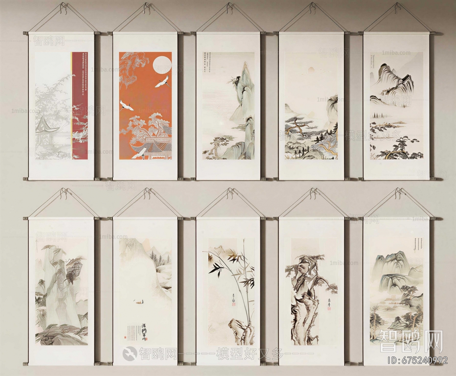 New Chinese Style Painting