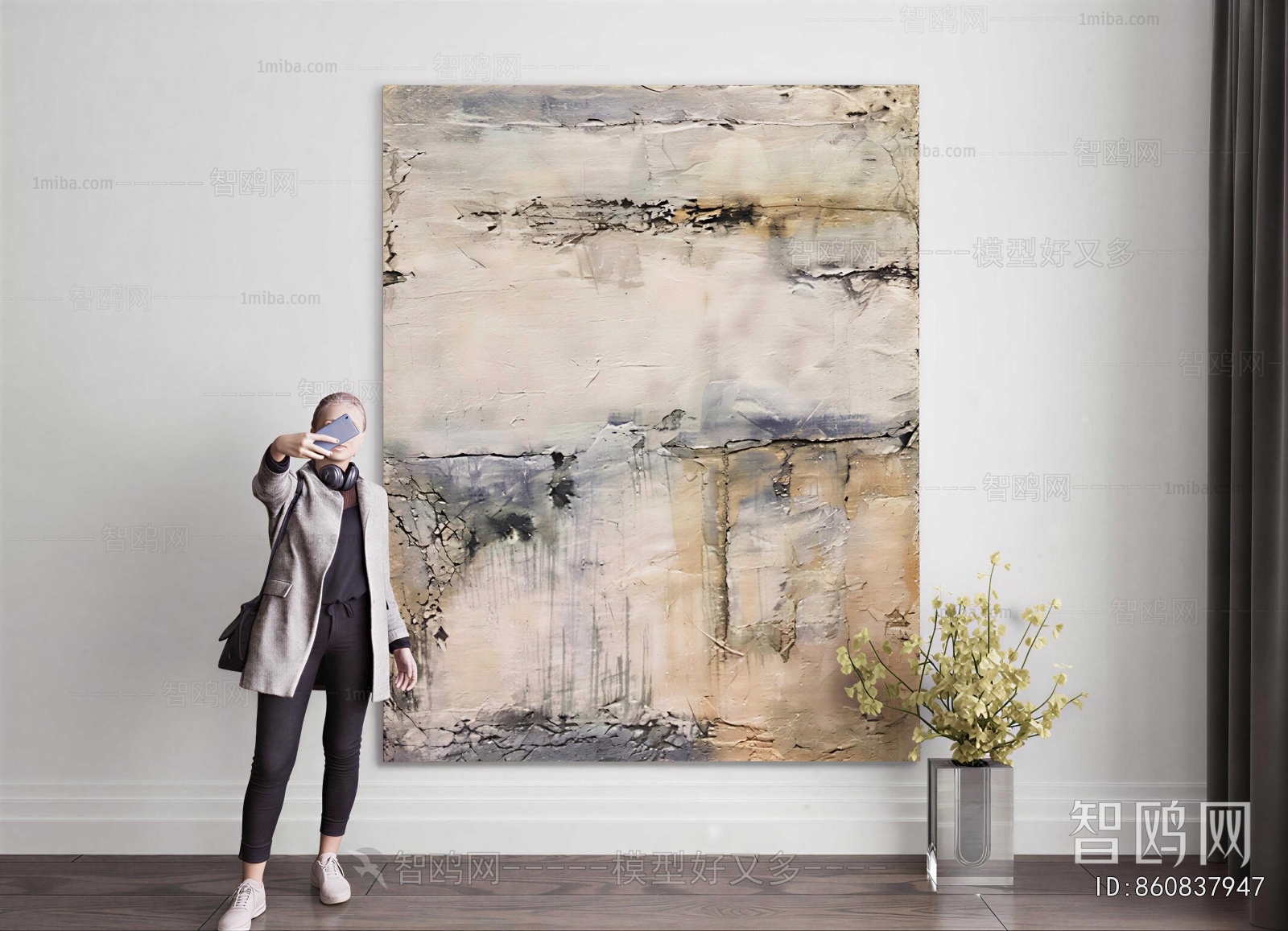 Wabi-sabi Style Painting