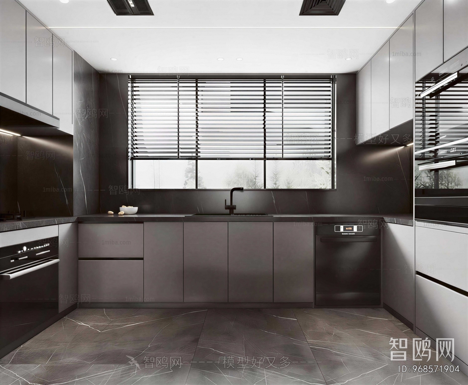Modern The Kitchen