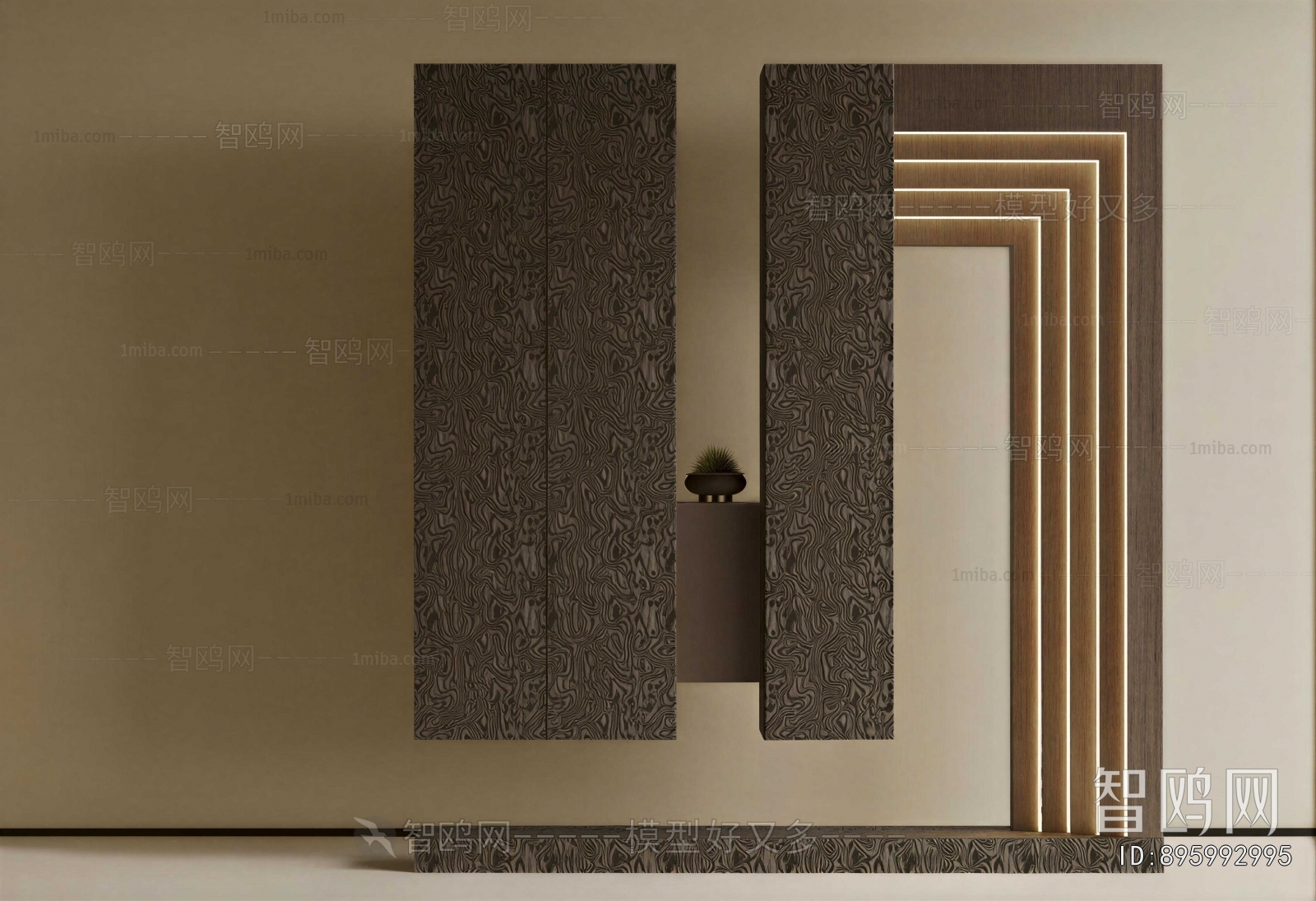 Modern Entrance Cabinet
