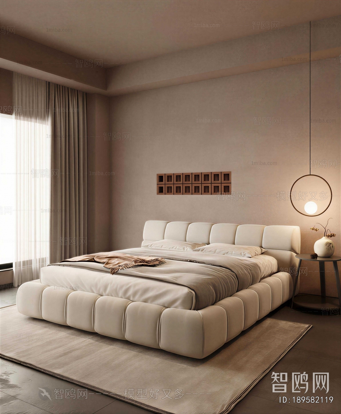 Wabi-sabi Style Bedroom