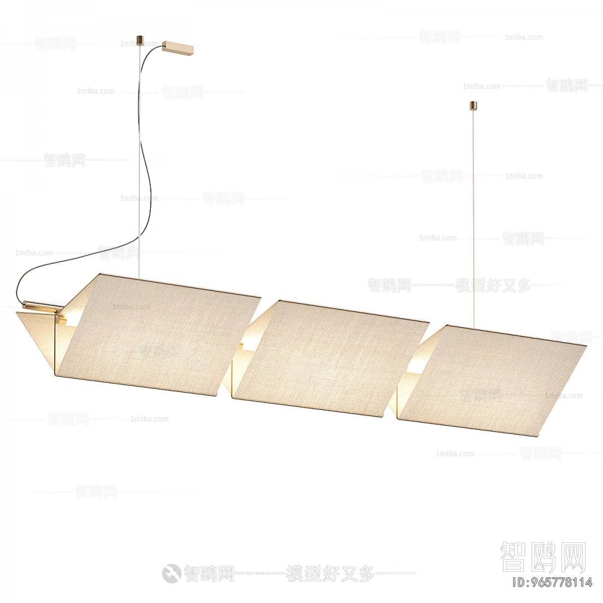 Modern Long Chandelier
