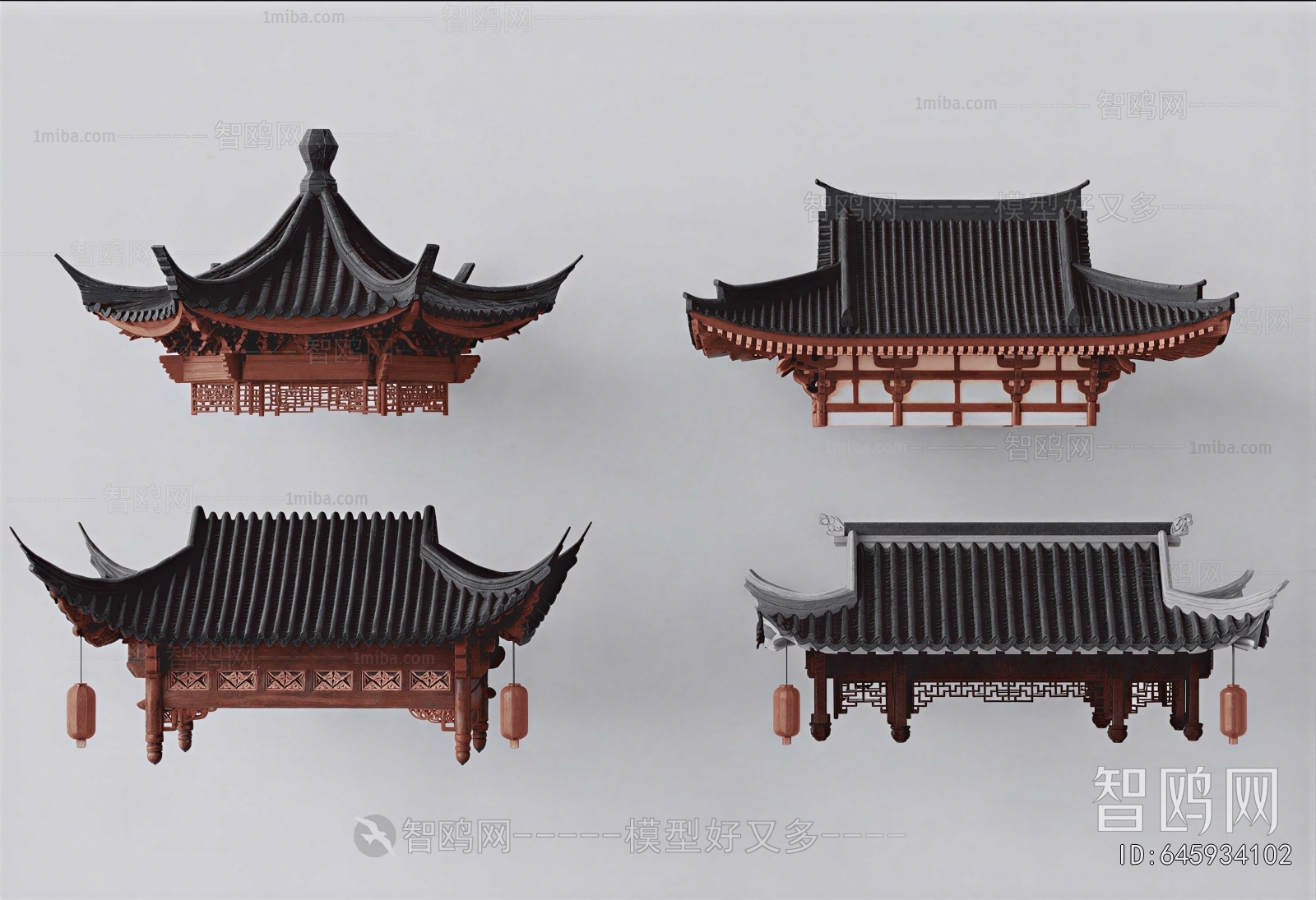 Chinese Style Building Component