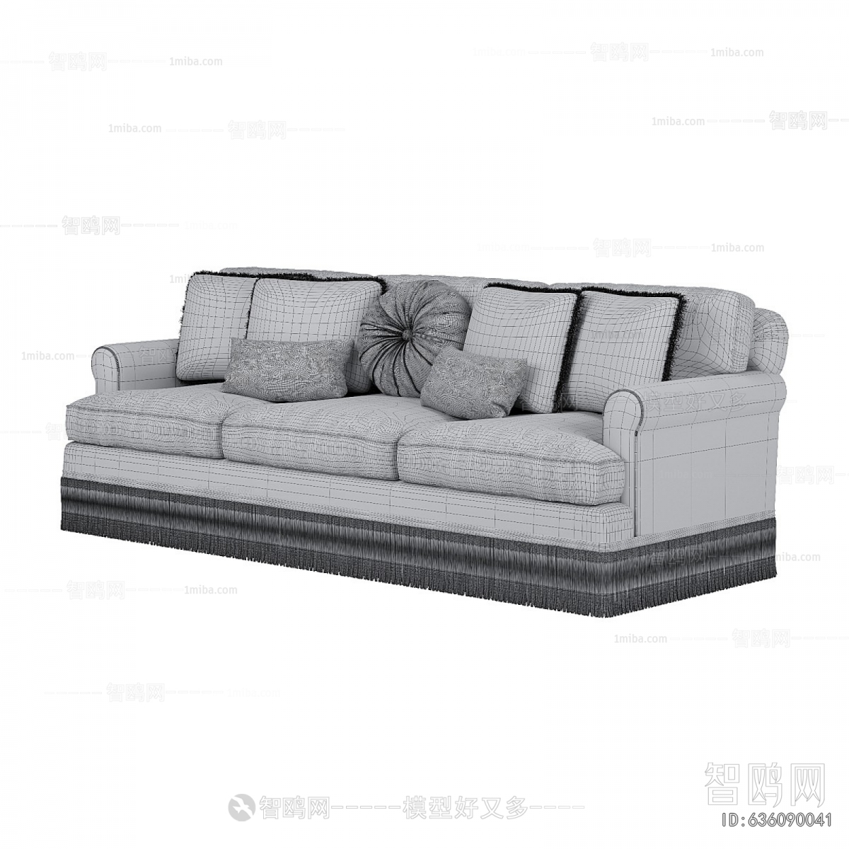 Modern Three-seat Sofa