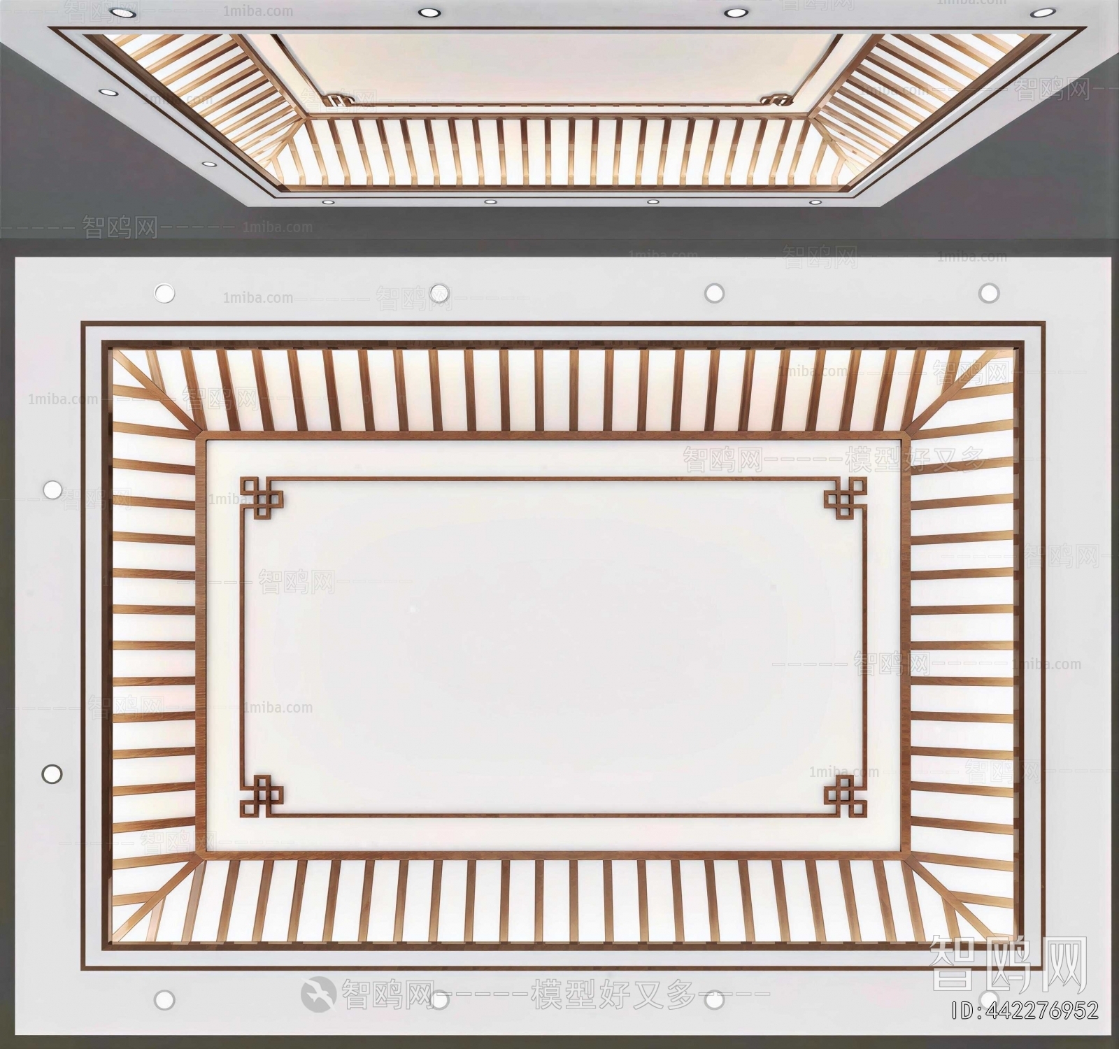 New Chinese Style Suspended Ceiling