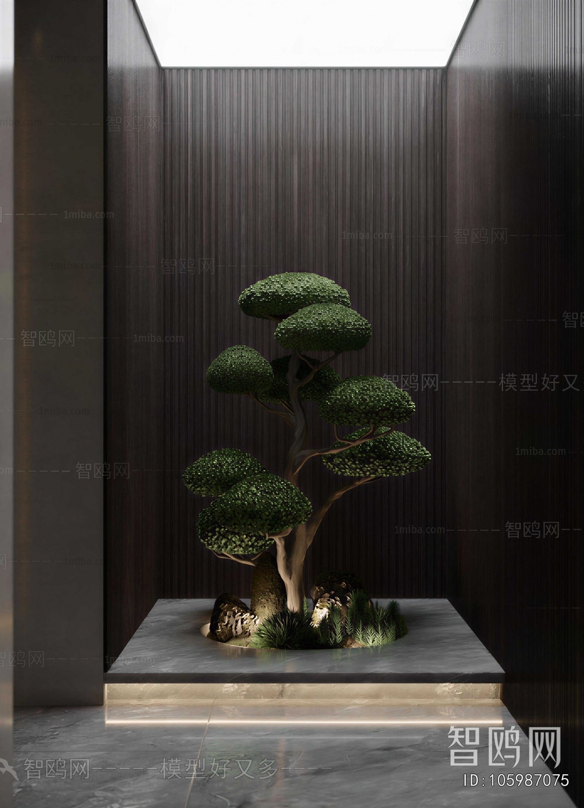 New Chinese Style Plant Landscaping