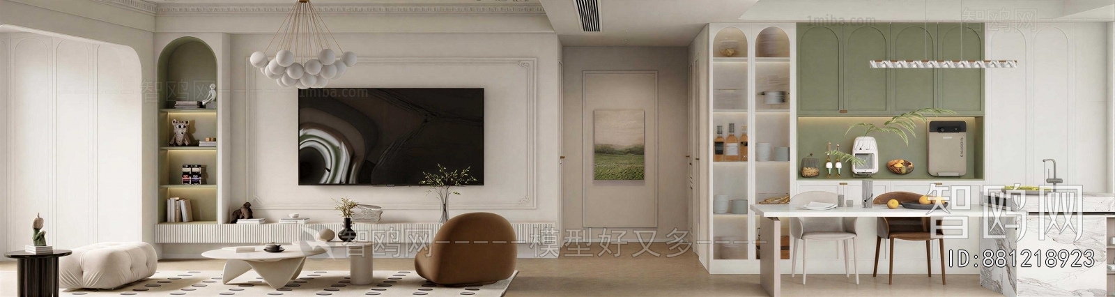 French Style A Living Room