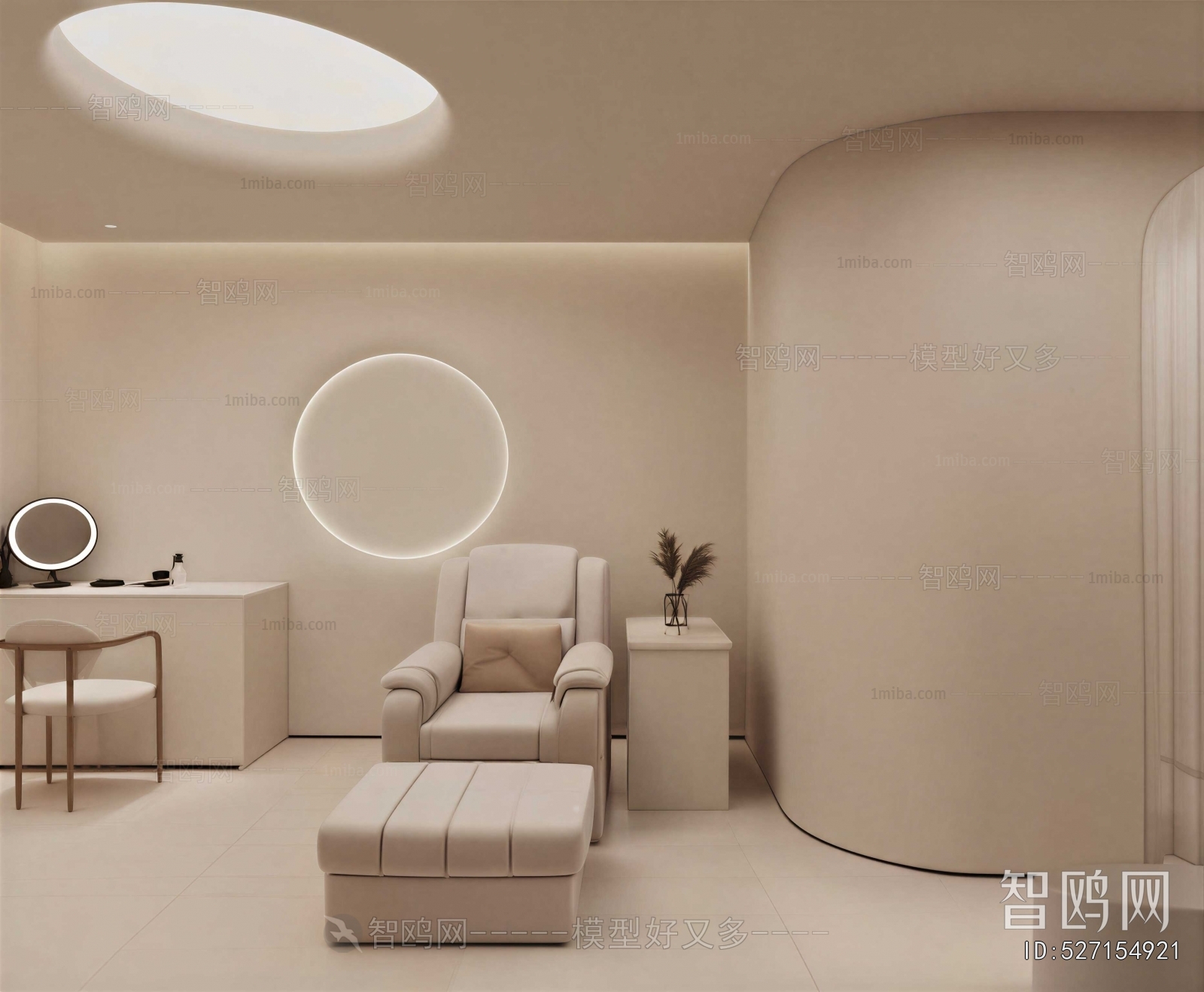 Wabi-sabi Style Manicure Shop