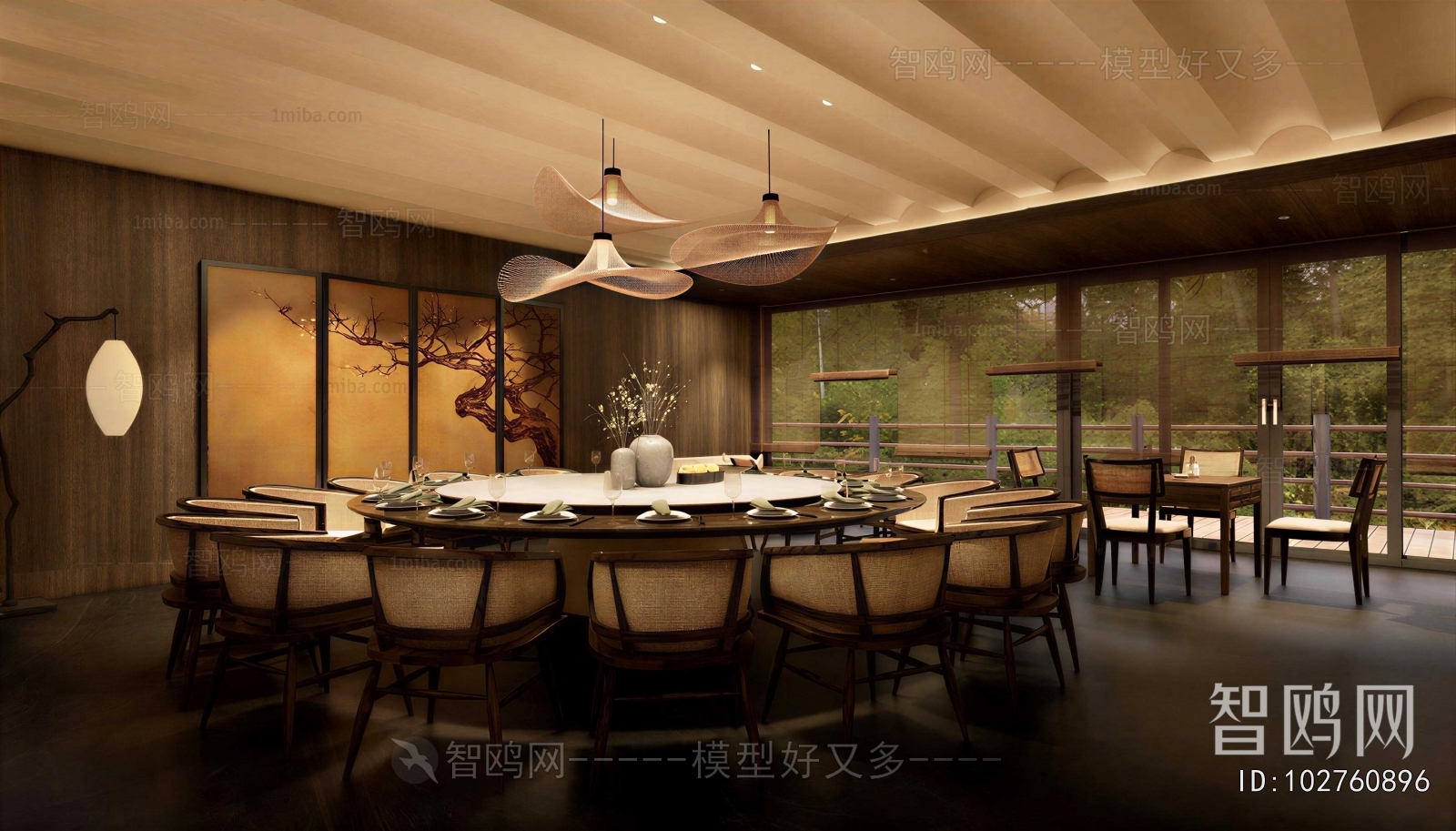 New Chinese Style Restaurant Box