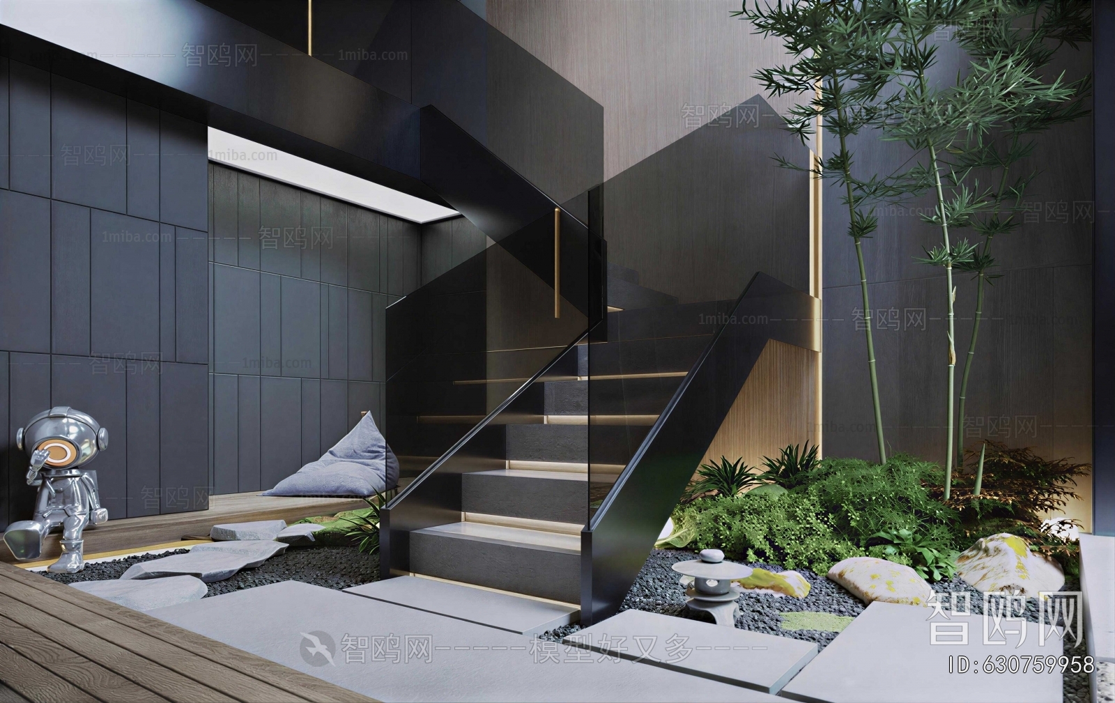 Modern Stairwell