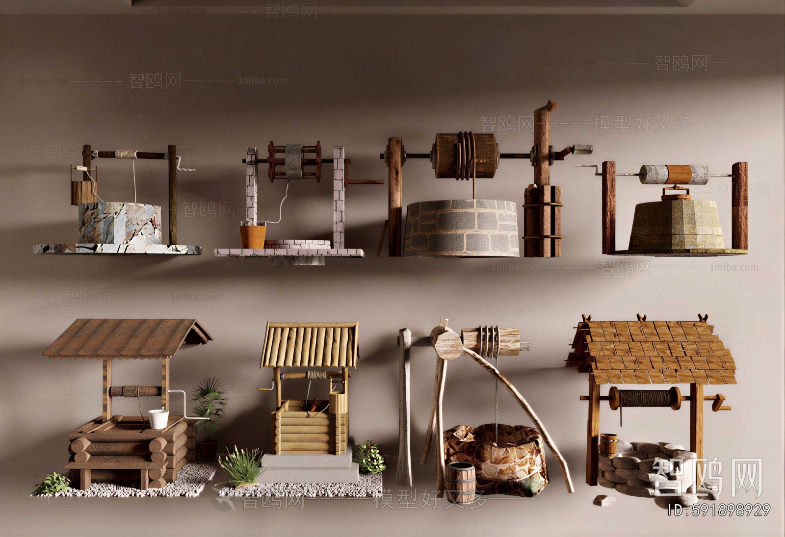 Wabi-sabi Style Garden