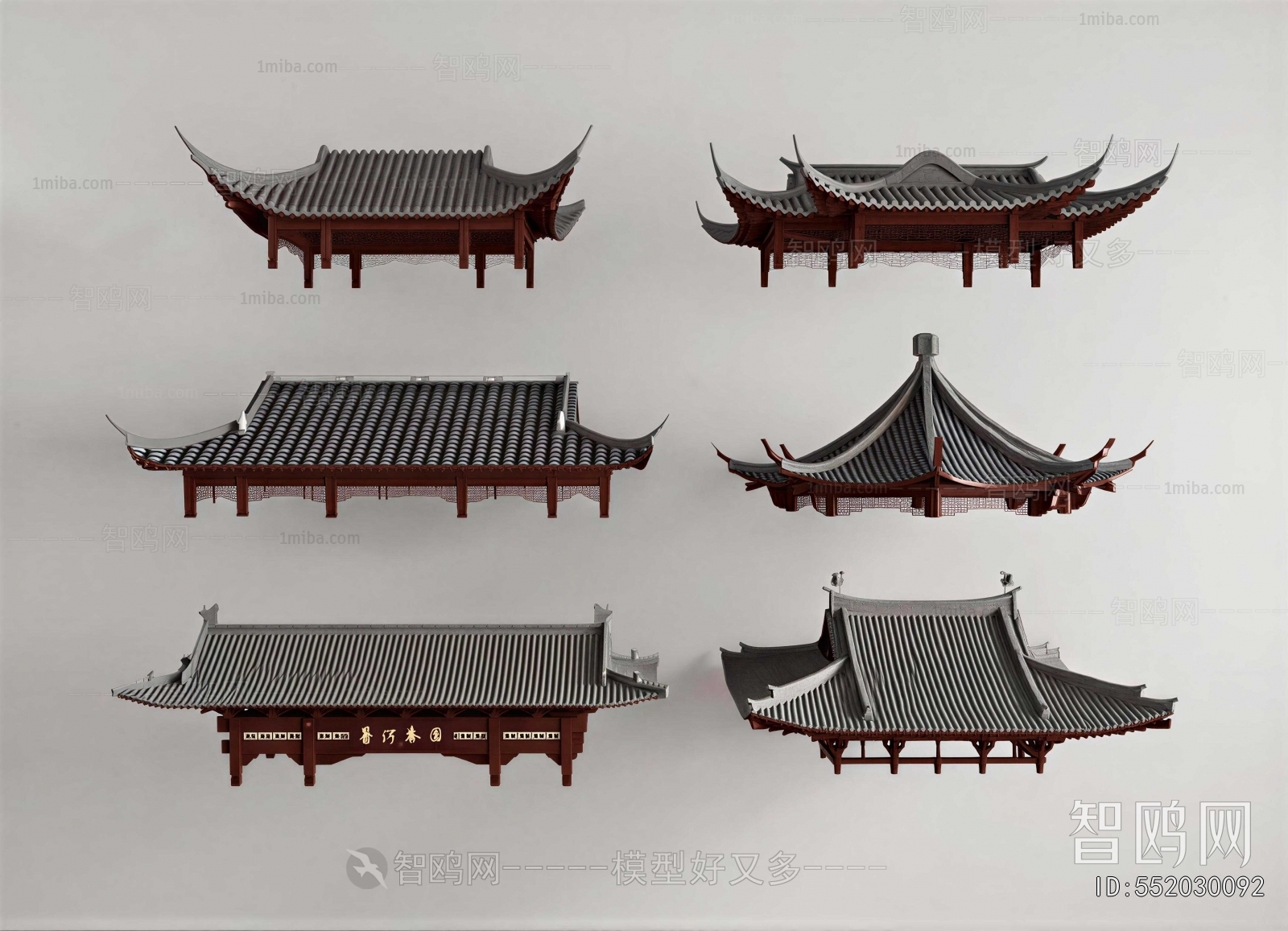 Chinese Style Building Component
