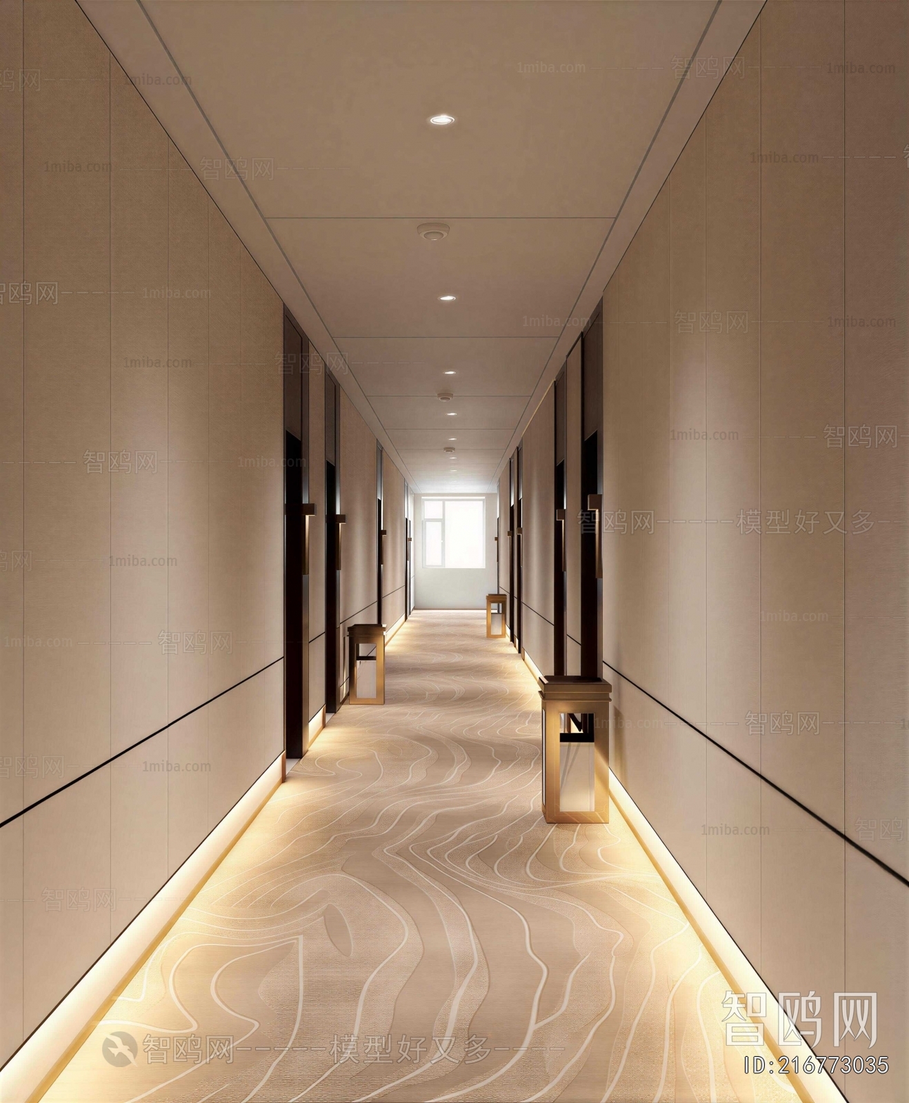 New Chinese Style Corridor