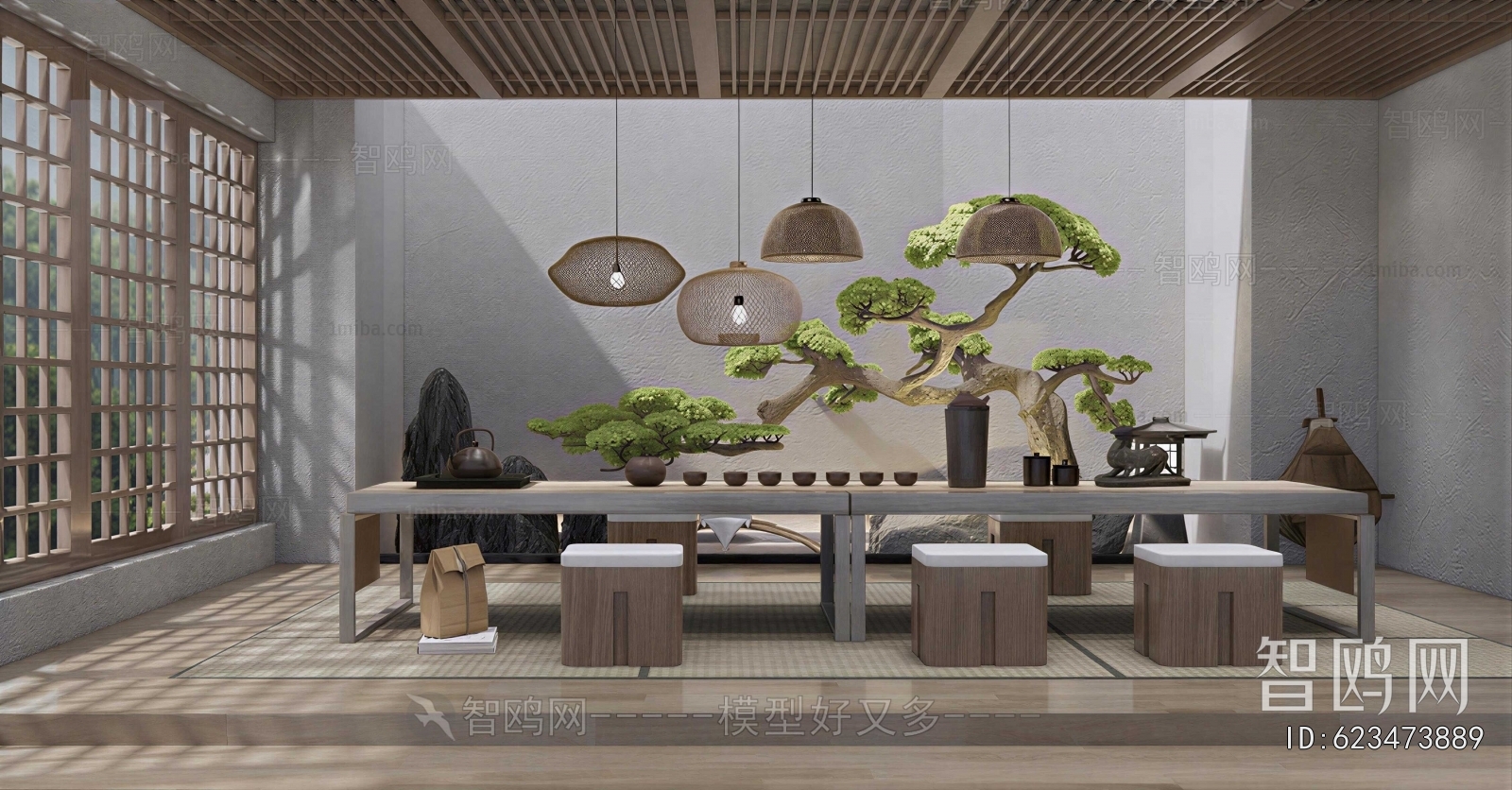 New Chinese Style Tea House