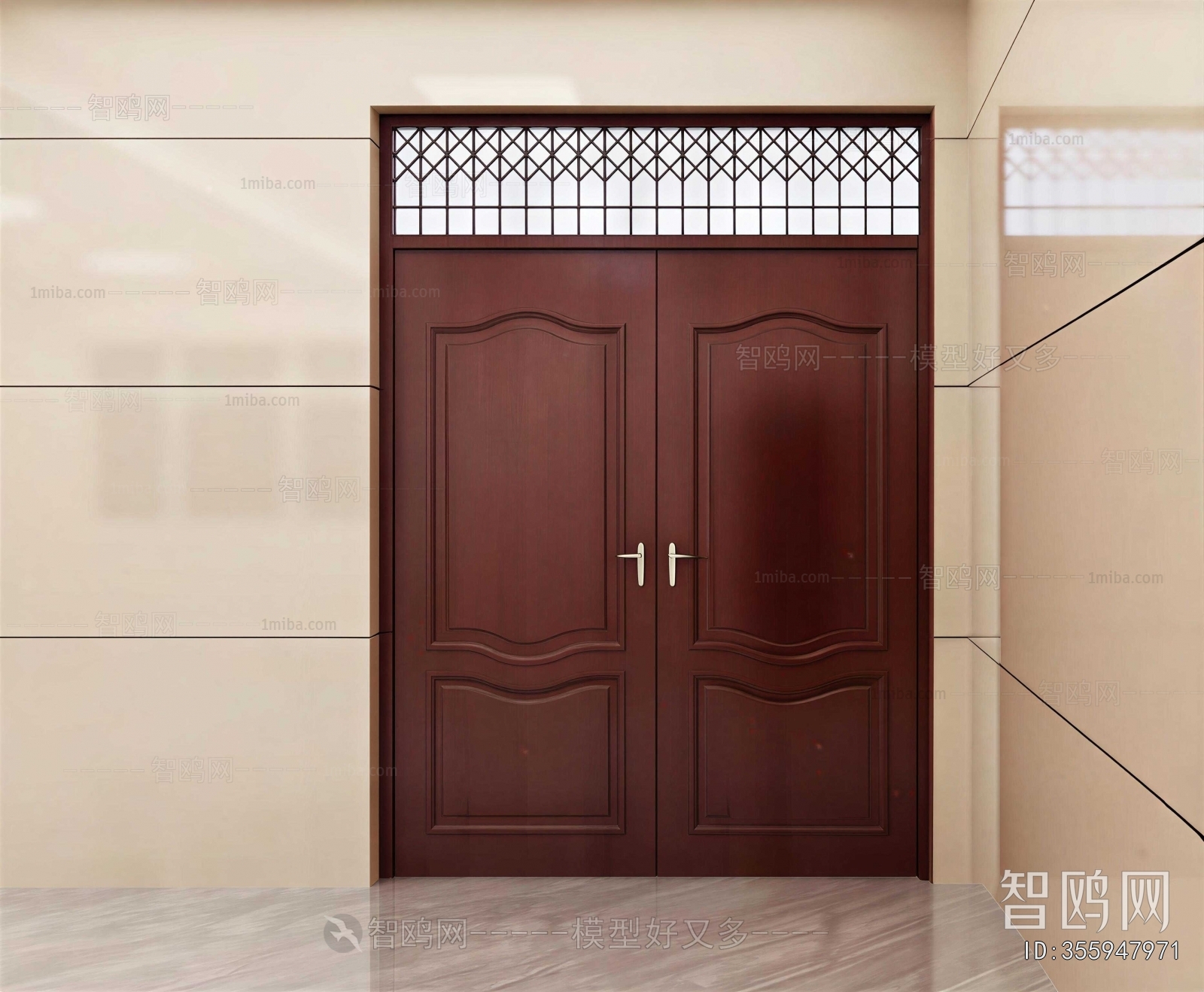 Modern Double Door
