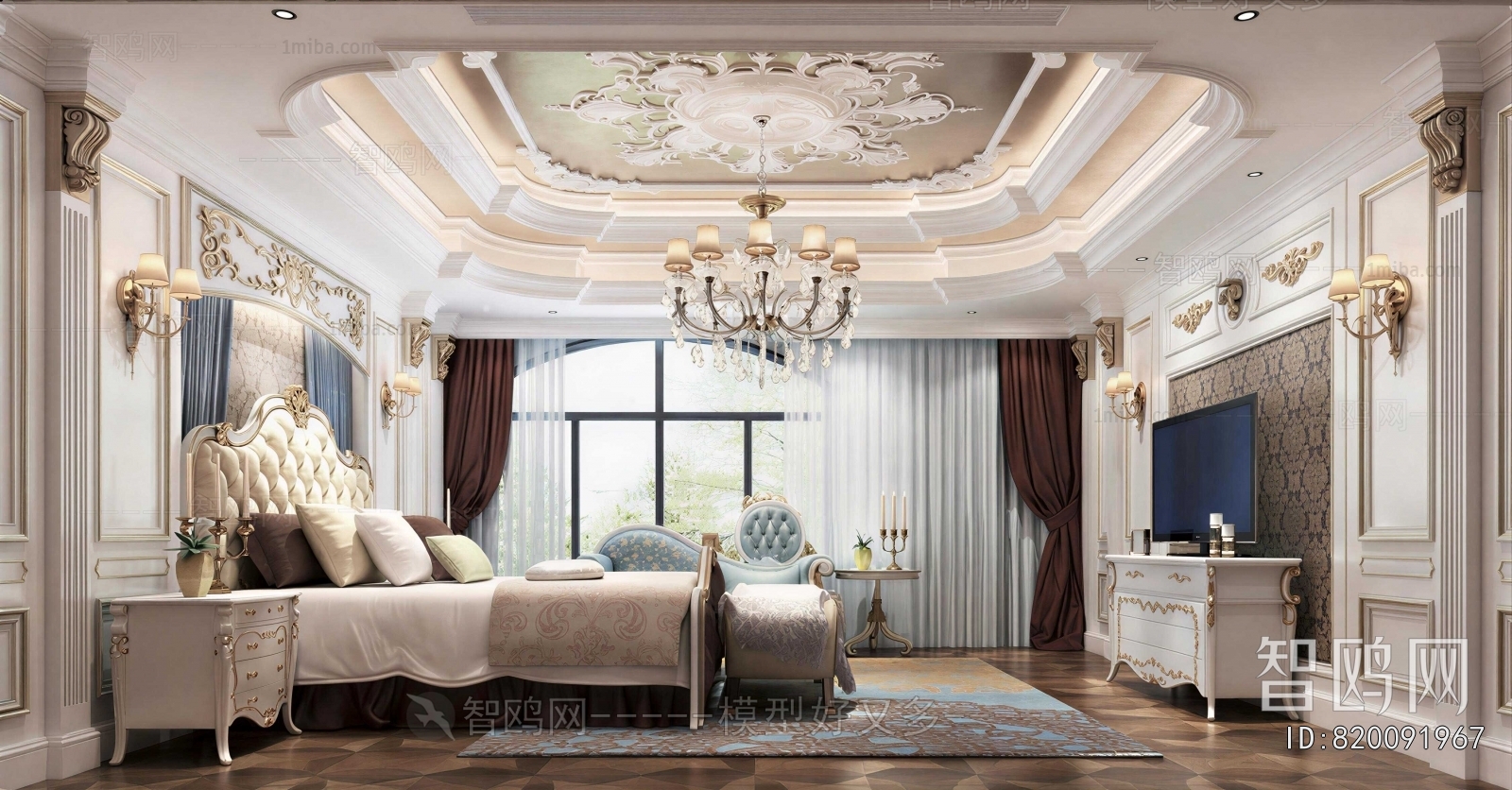 European Style Bedroom