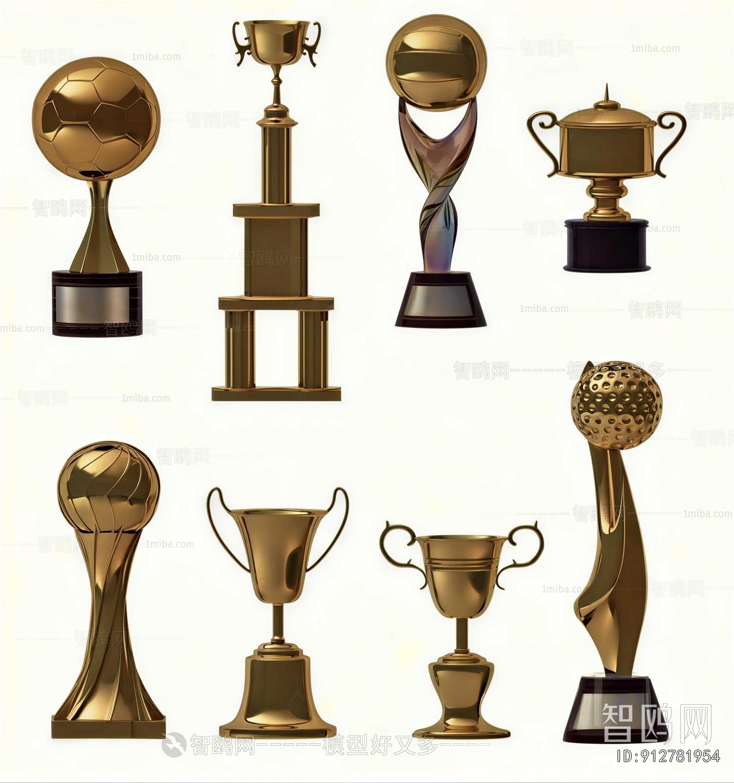 Modern Flag/badge/trophy/certificate