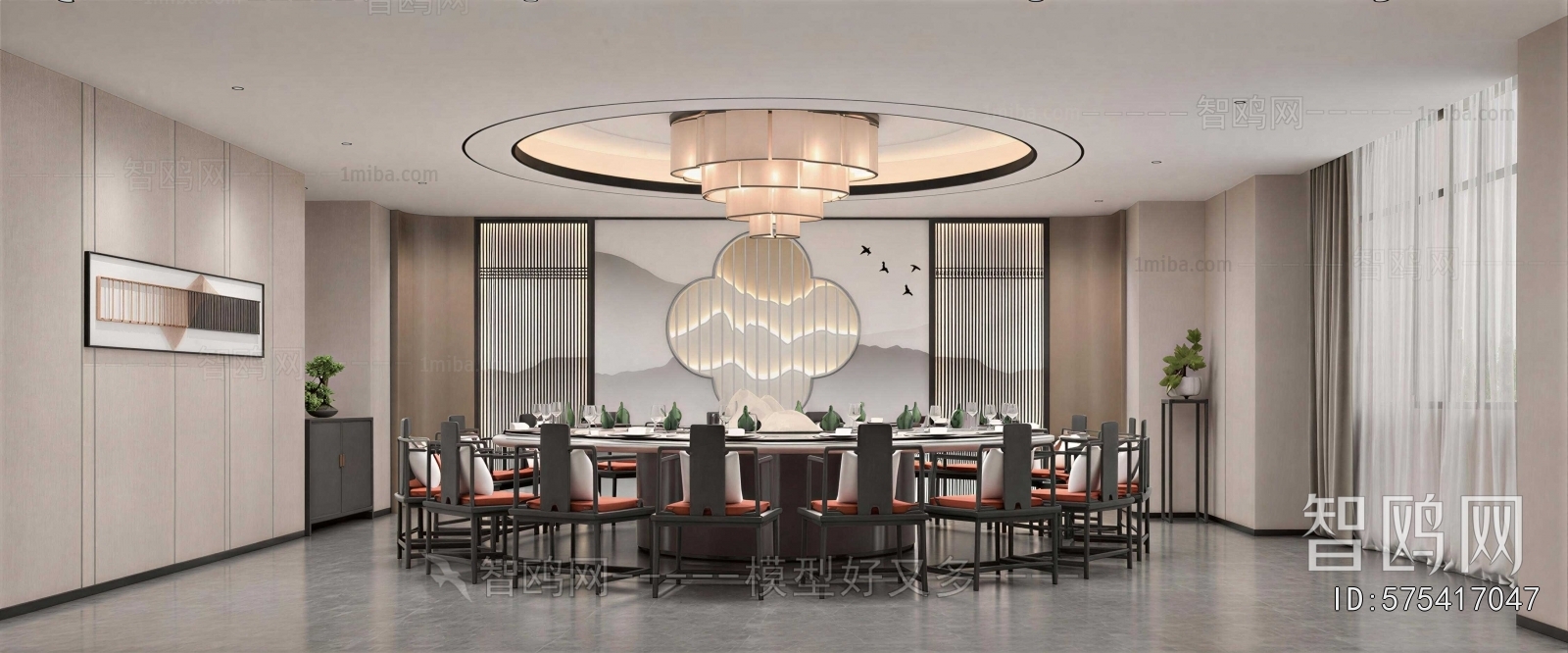 New Chinese Style Restaurant Box