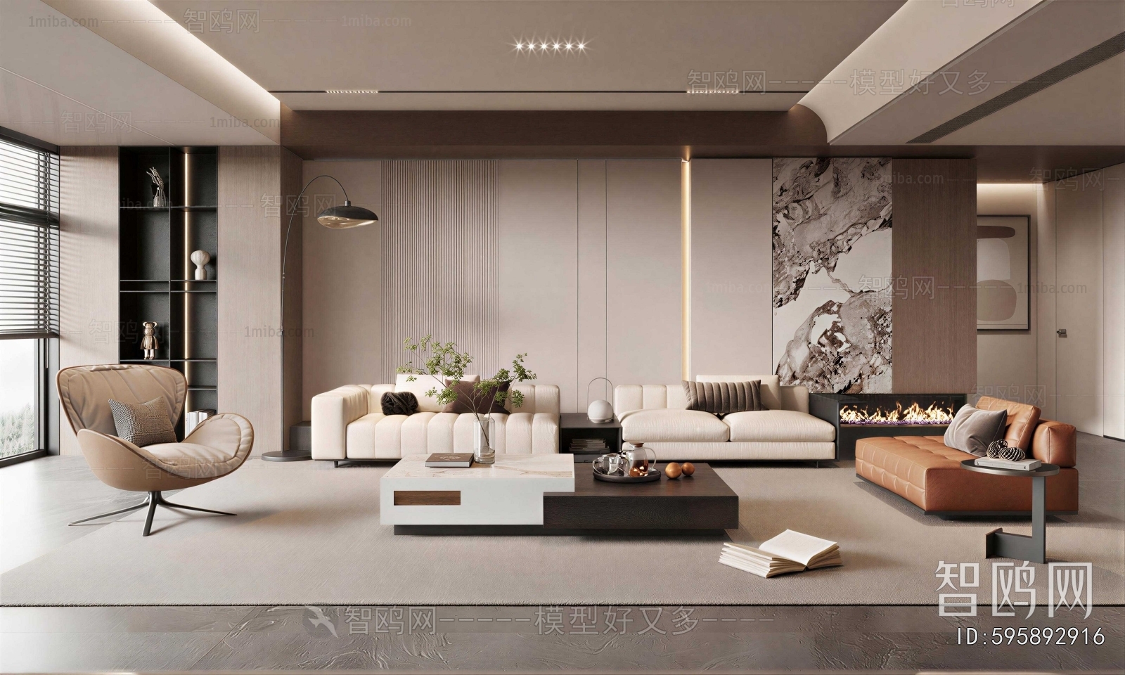Modern A Living Room