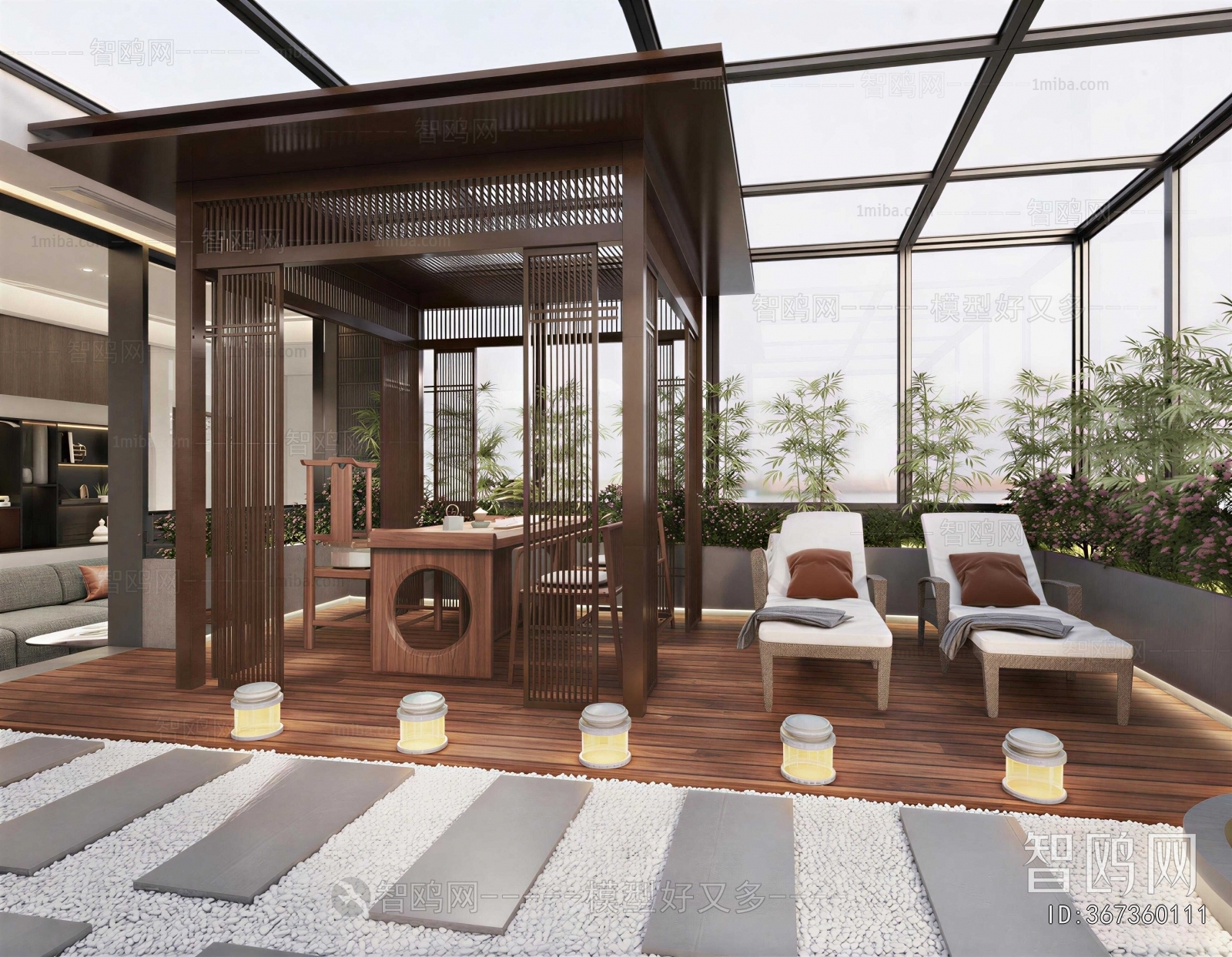 New Chinese Style Pavilion