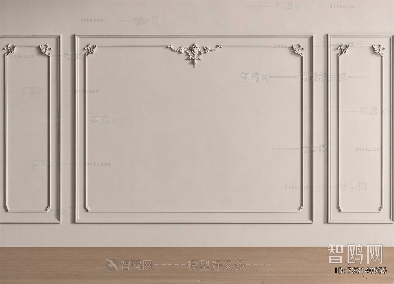 French Style TV Wall