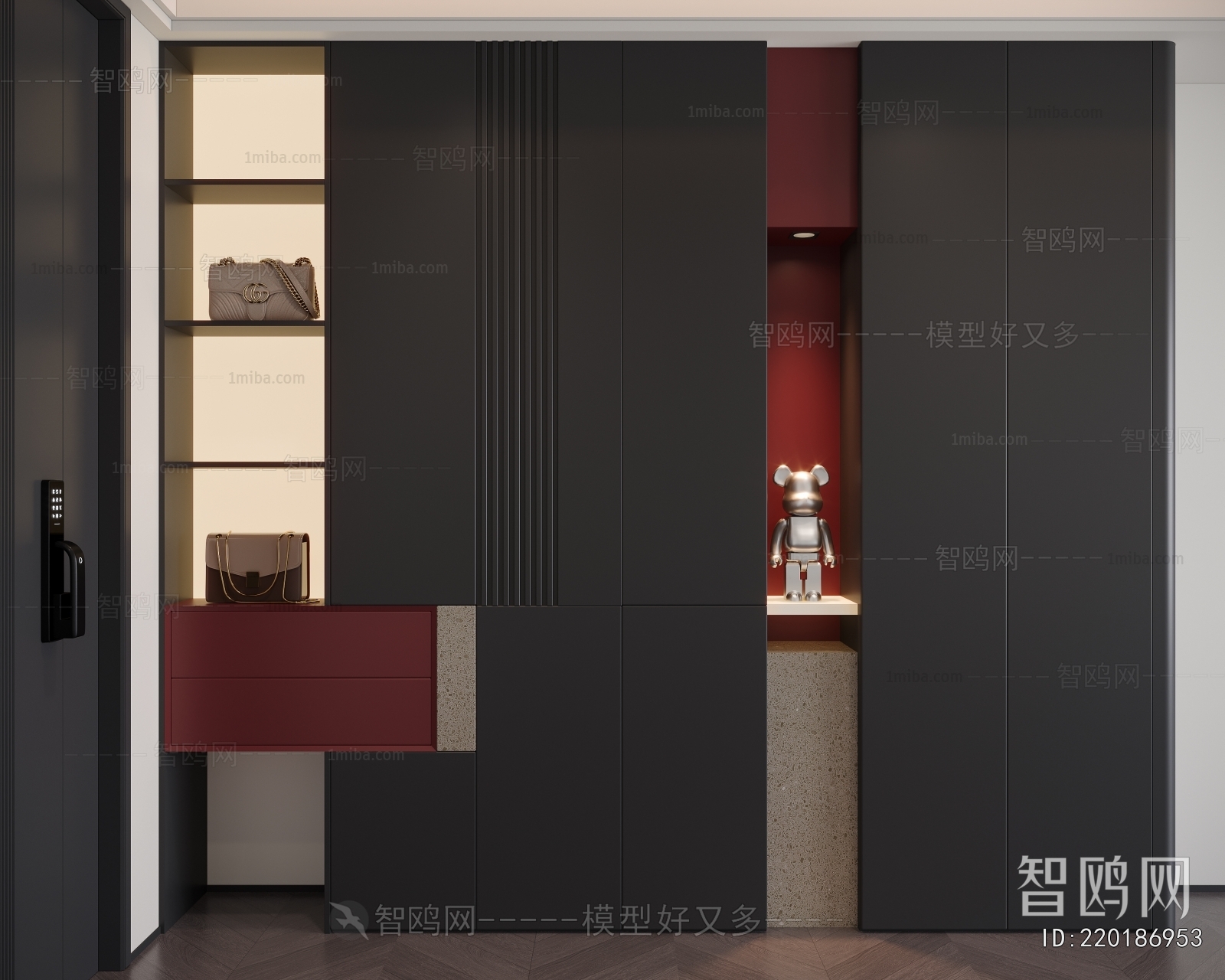 Modern Shoe Cabinet