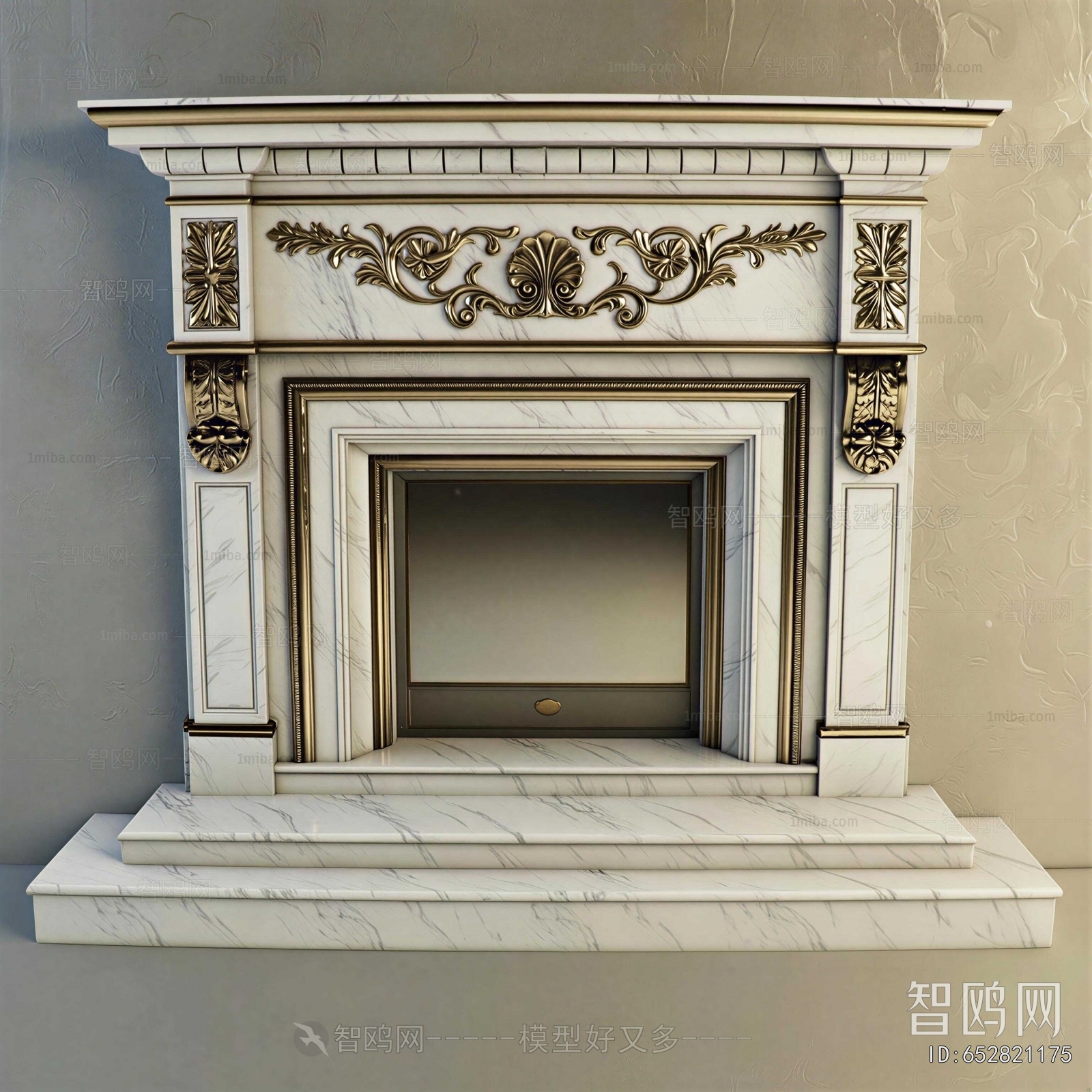 European Style Fireplace