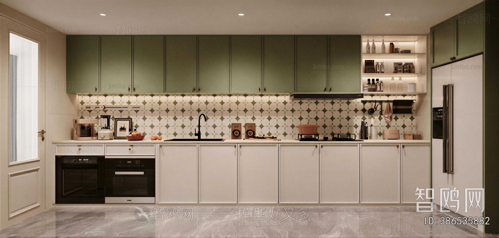 French Style The Kitchen