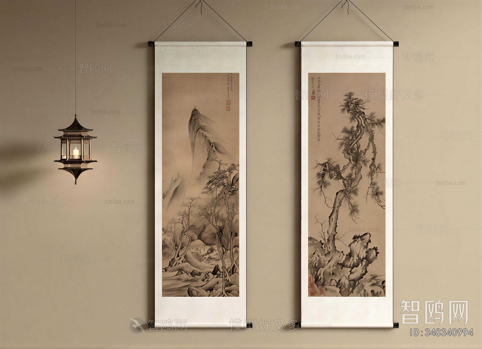 New Chinese Style Painting