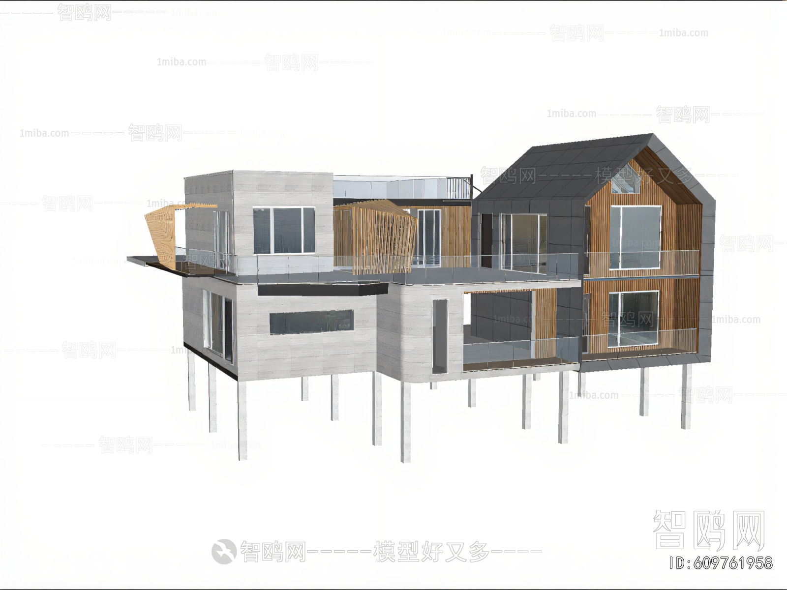 Modern Appearance Of Commercial Building