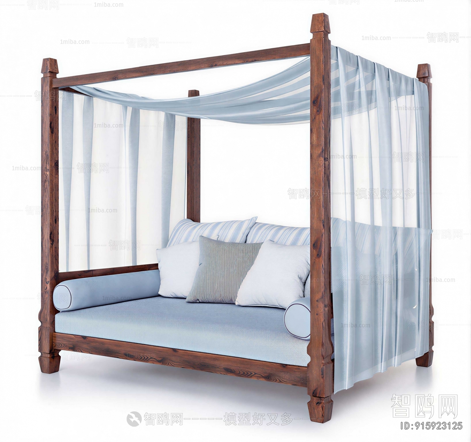 Chinese Style Double Bed
