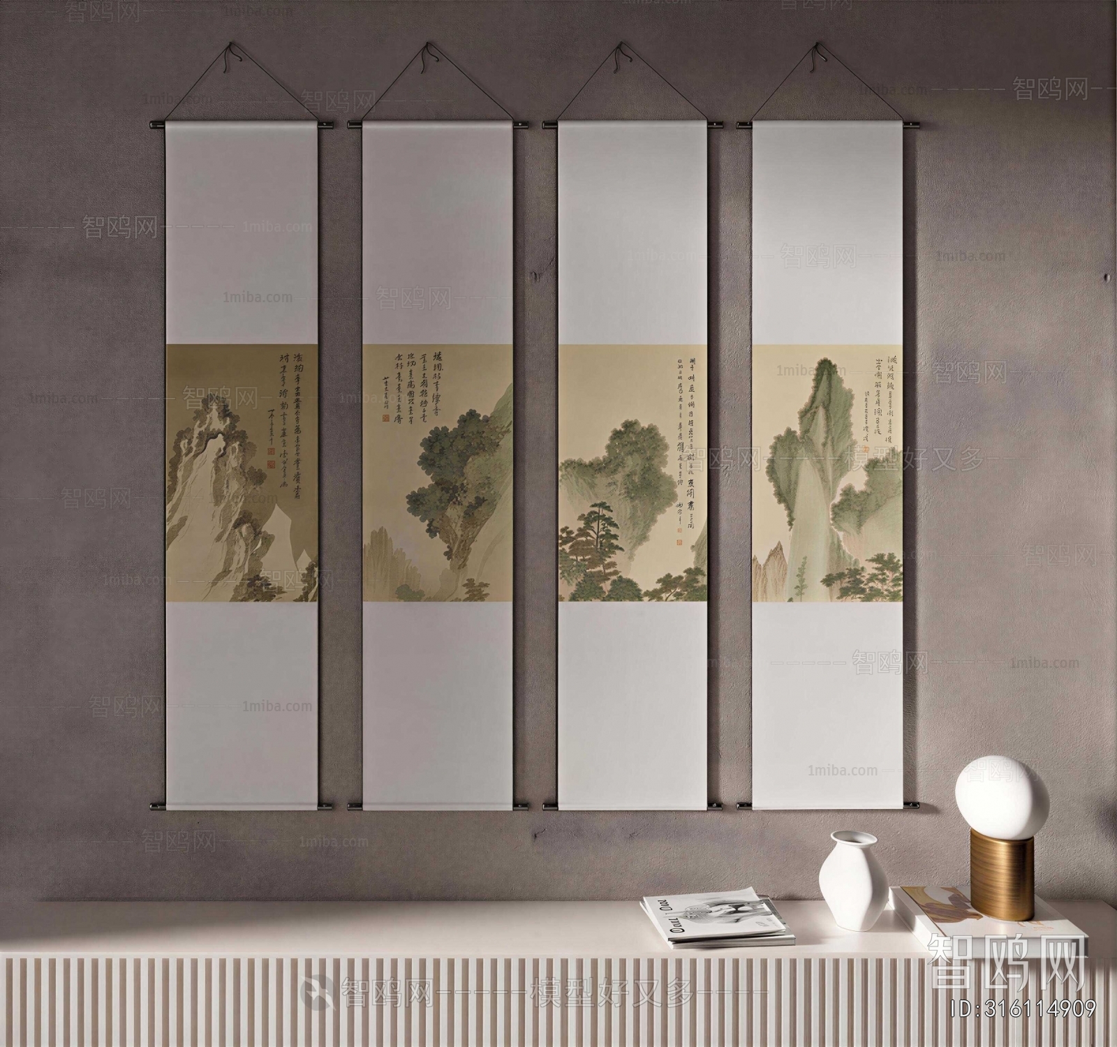 New Chinese Style Painting
