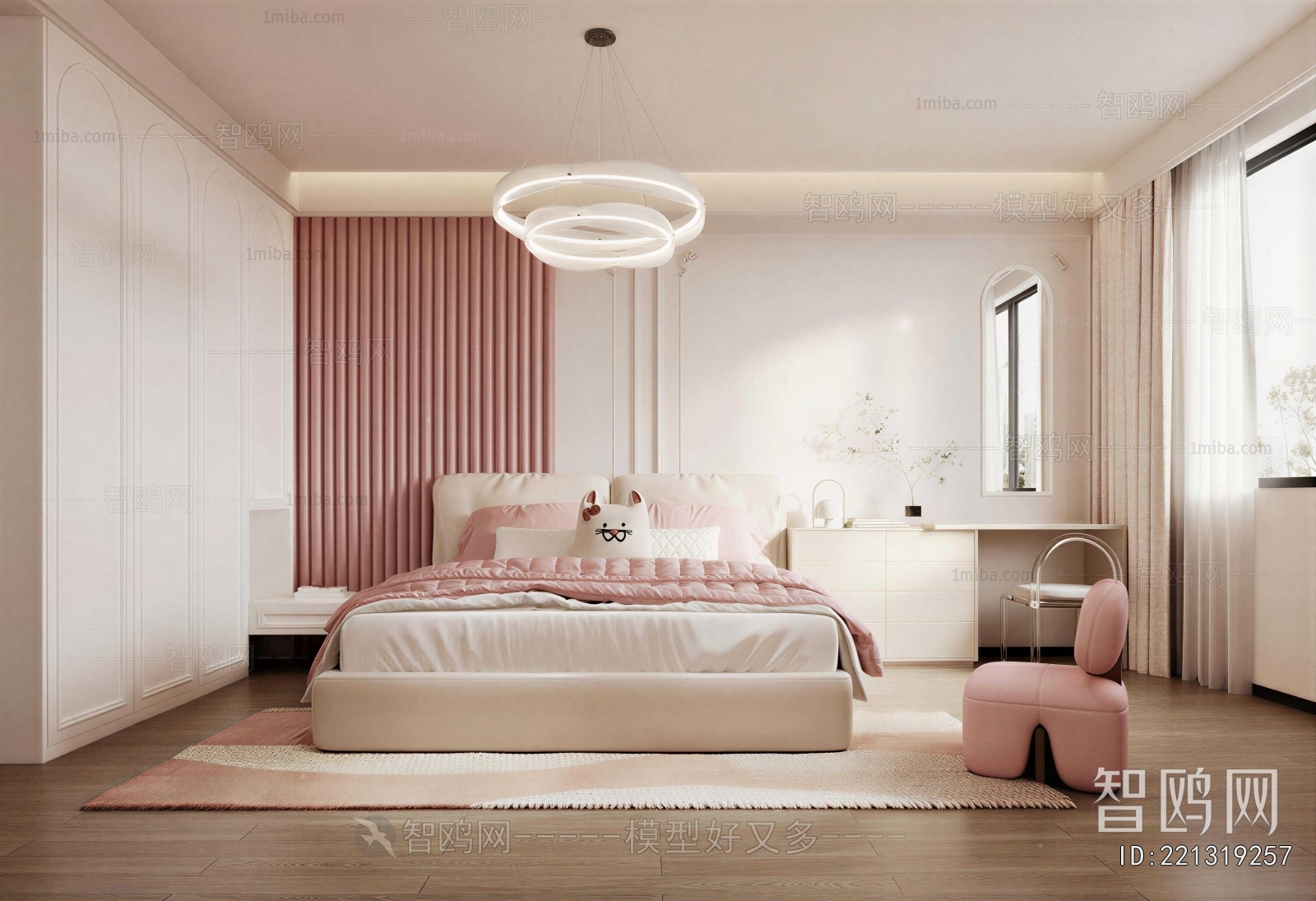 French Style Girl's Room Daughter's Room